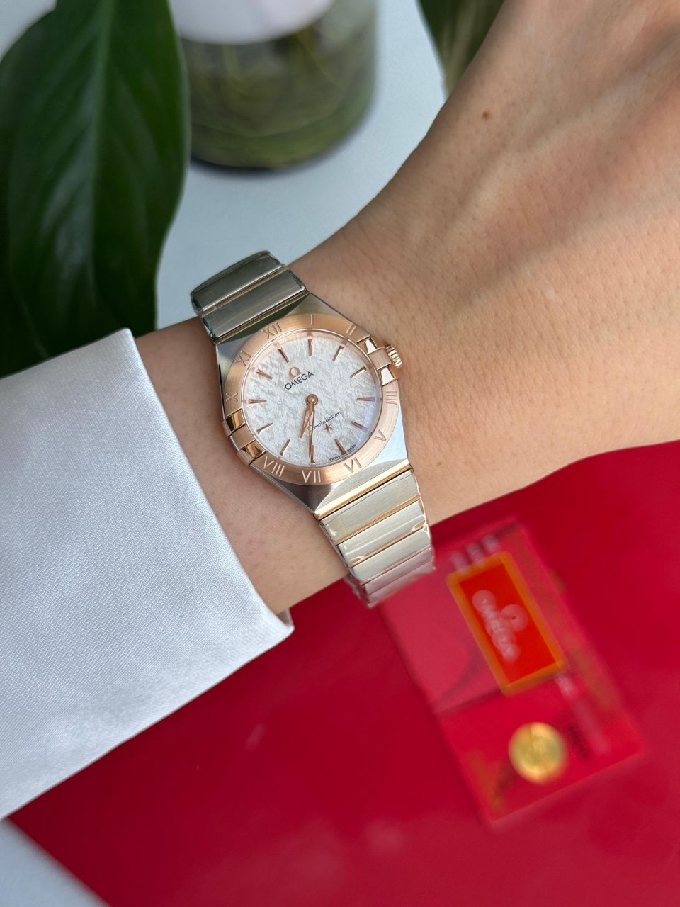 Omega Constellation Classic Stainless Steel Ladies Watch