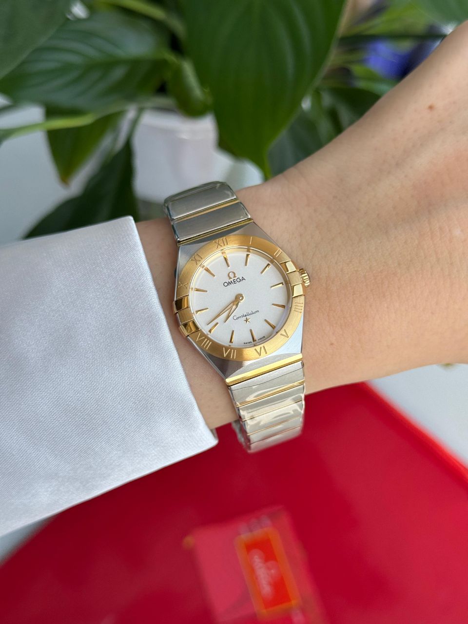 Omega Constellation Classic Stainless Steel Ladies Watch