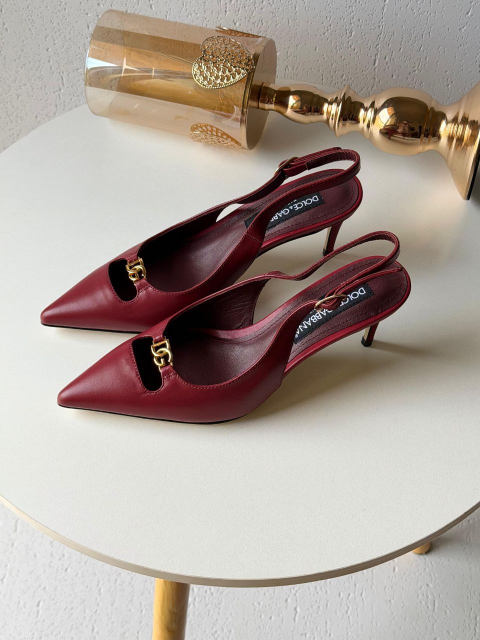 Dolce & Gabbana DG Logo Slingback Pumps
