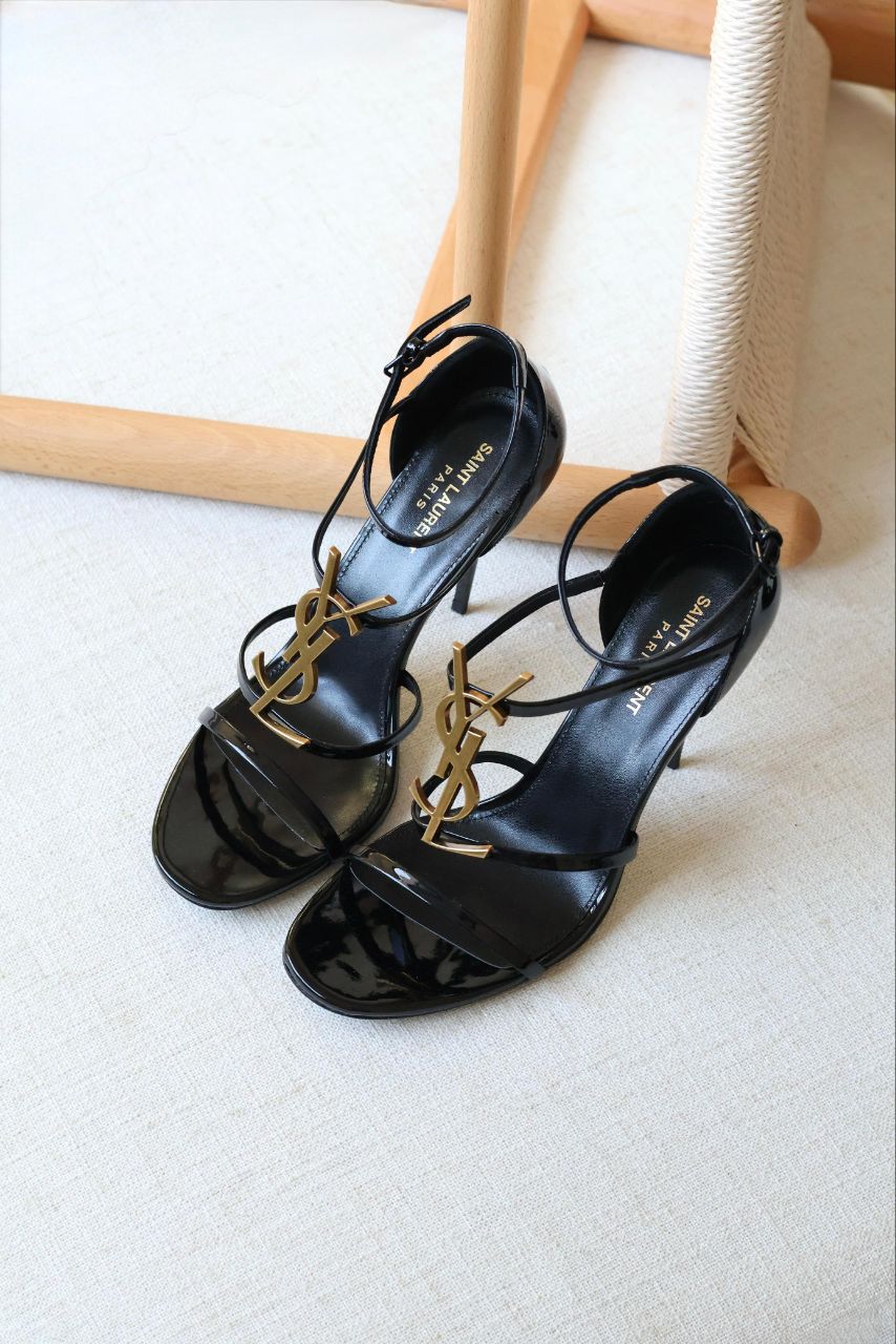 Saint Laurent Cassandra Heeled Sandals