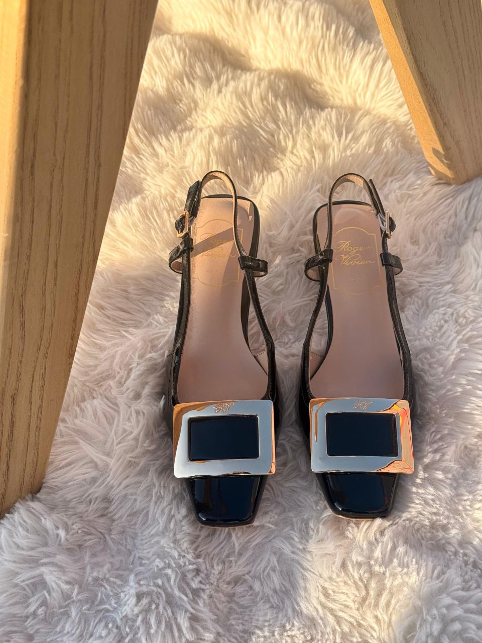 Roger Vivier Belle Vivier Slingback Pumps 45