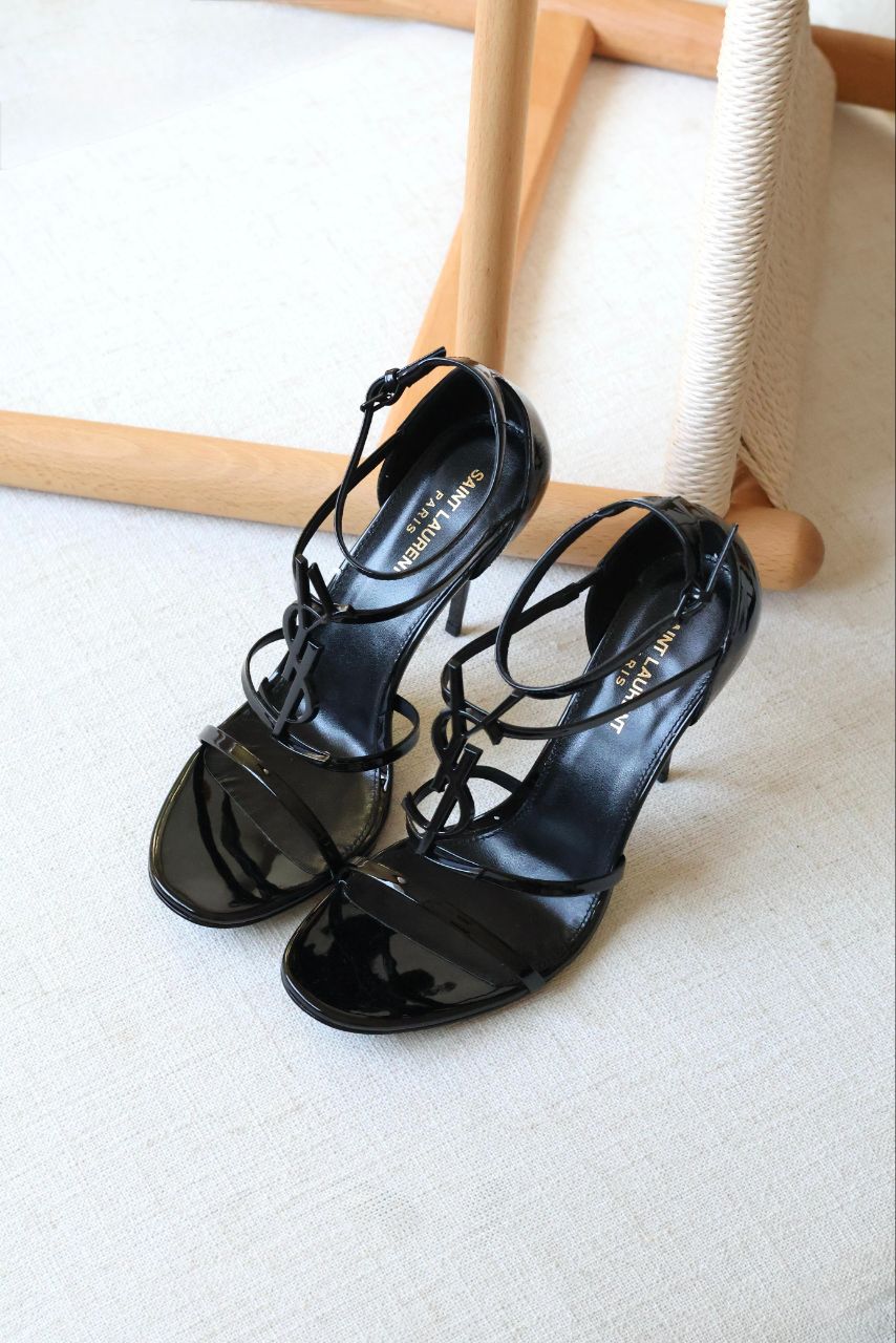 Saint Laurent Cassandra Heeled Sandals