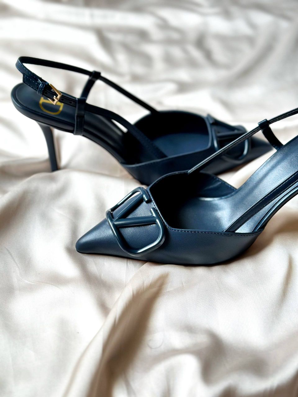 Valentino Garavani VLogo Signature Patent Leather Slingback Pumps – Full Collection