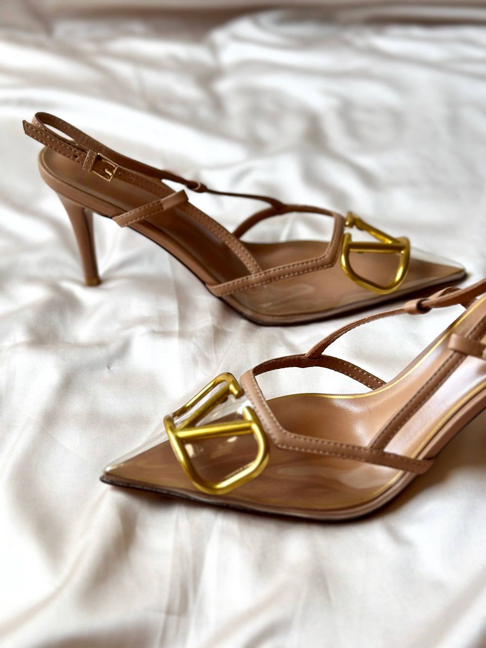 Valentino Garavani VLogo Signature Patent Leather Slingback Pumps – Full Collection