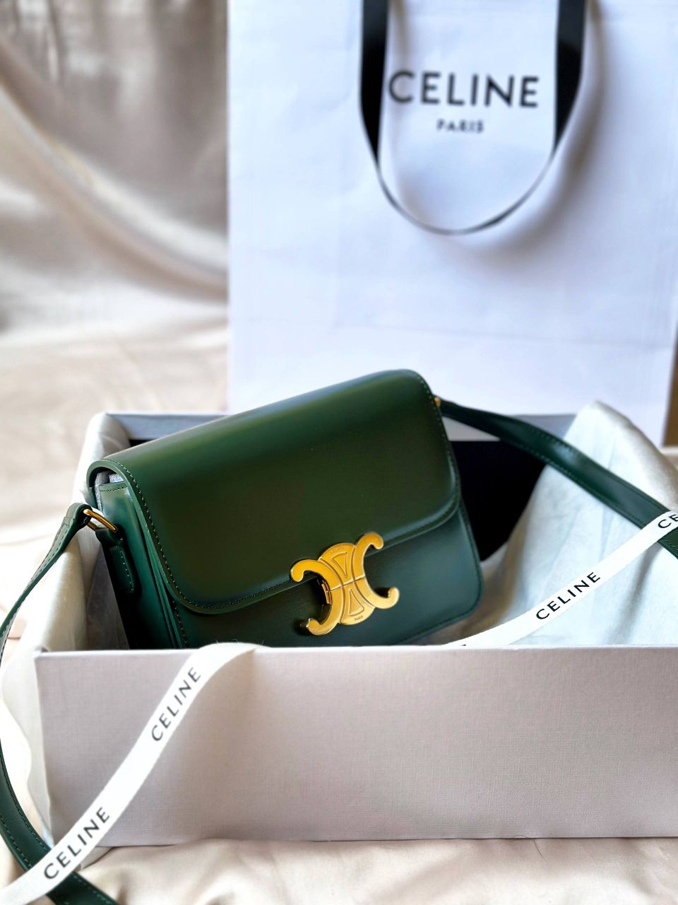 Celine Classique Triomphe Bag – Full Collection