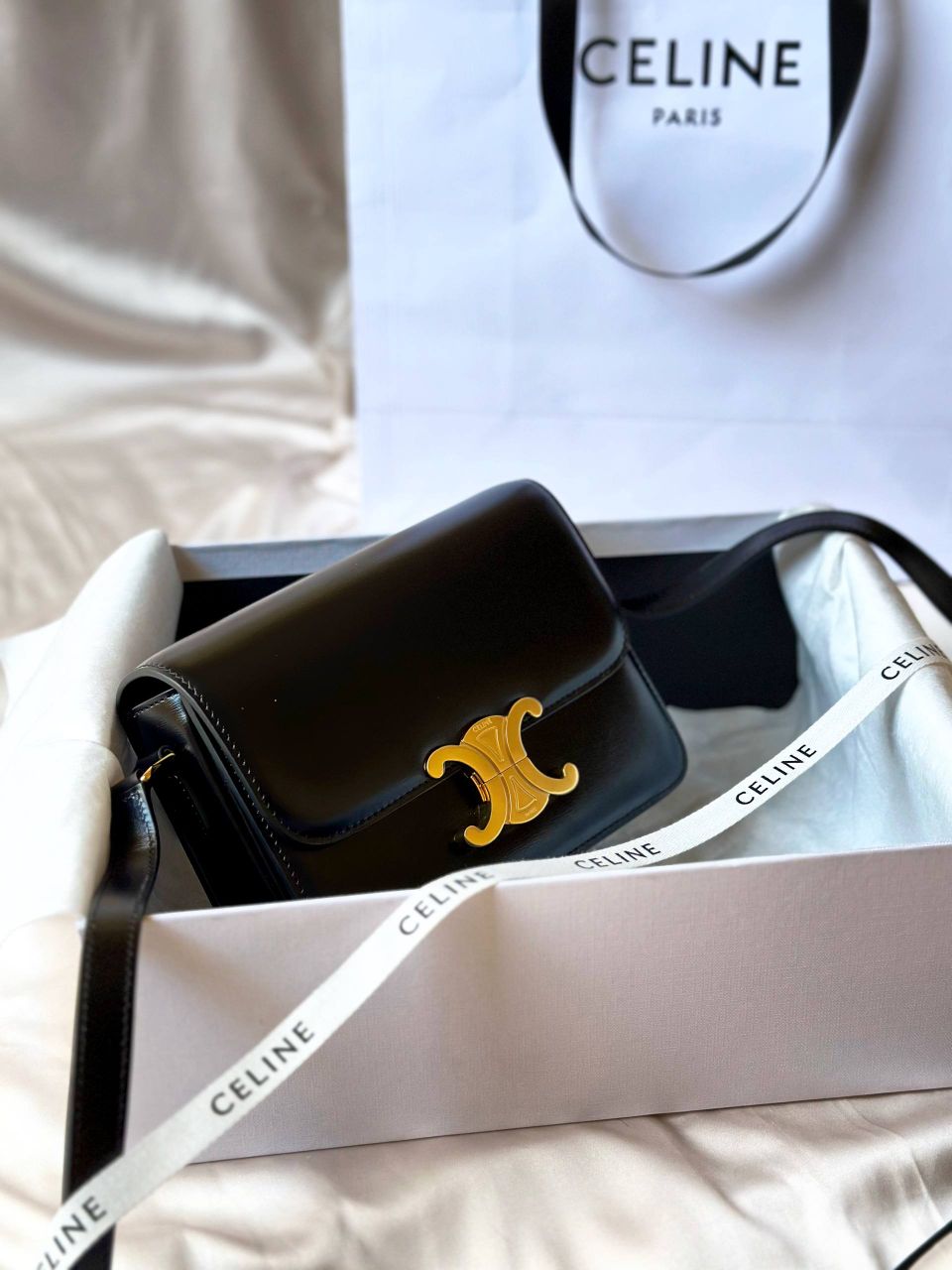 Celine Classique Triomphe Bag – Full Collection