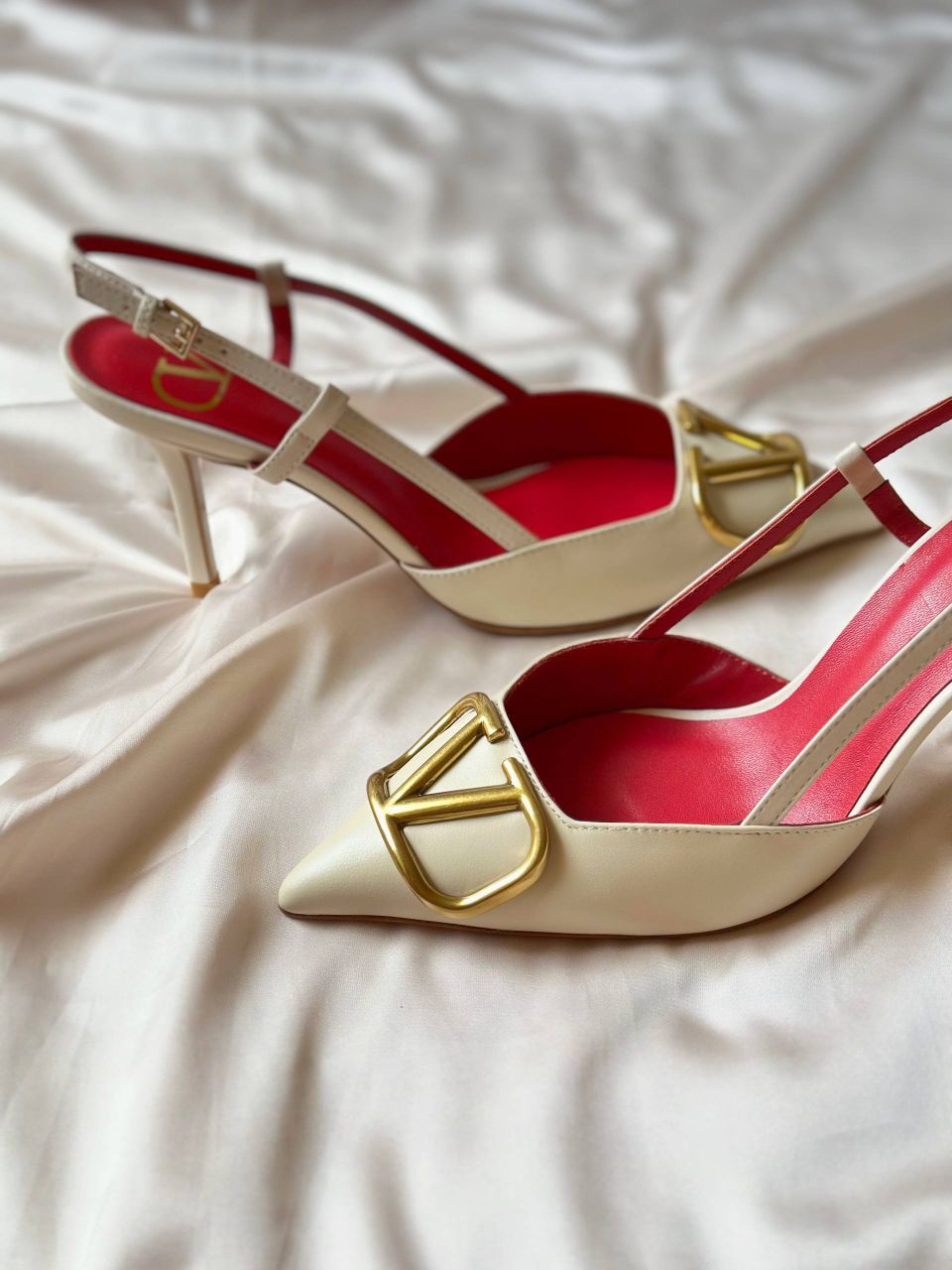 Valentino Garavani VLogo Signature Patent Leather Slingback Pumps – Full Collection