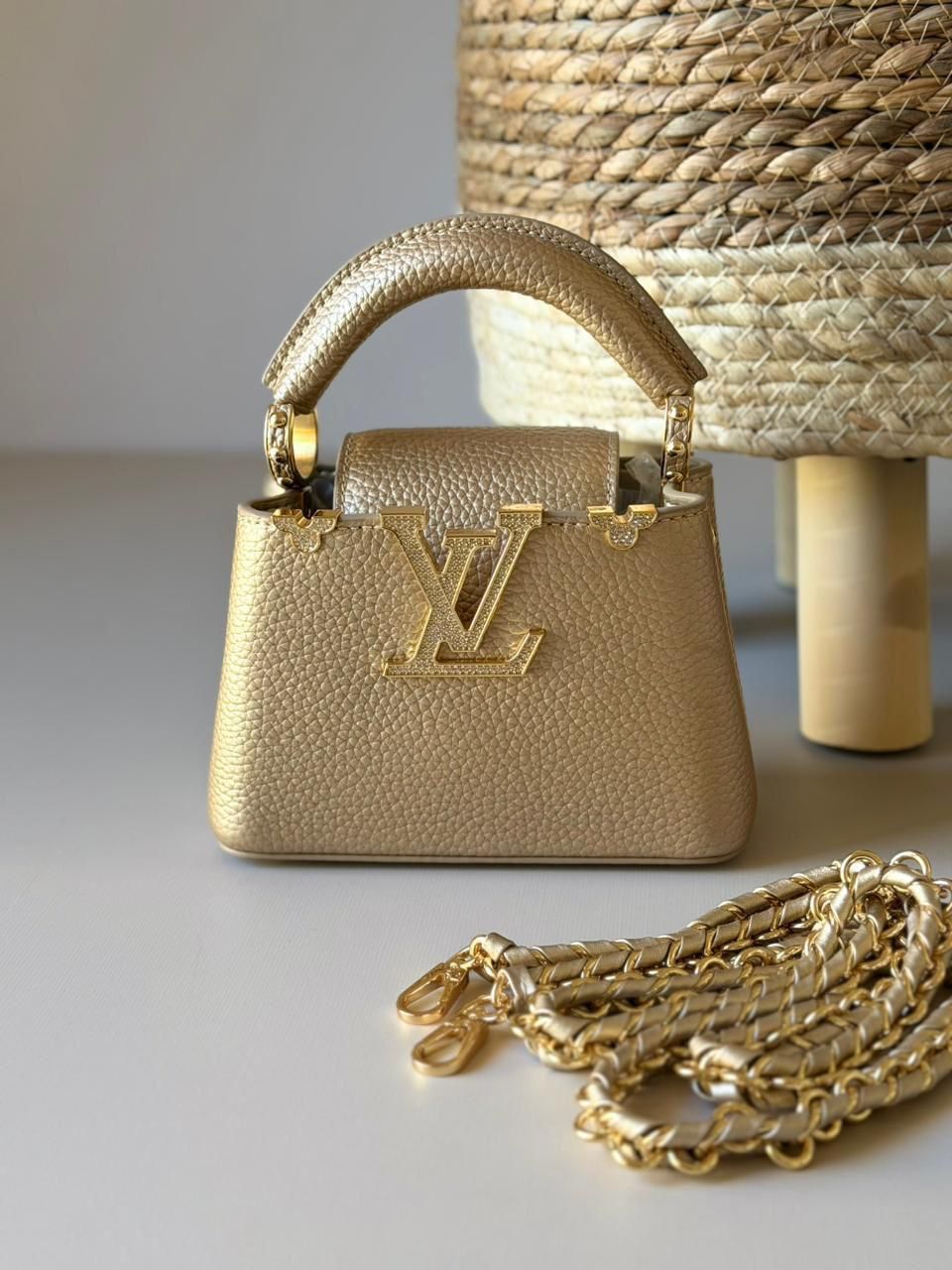 Louis Vuitton Capucines Mini Bag