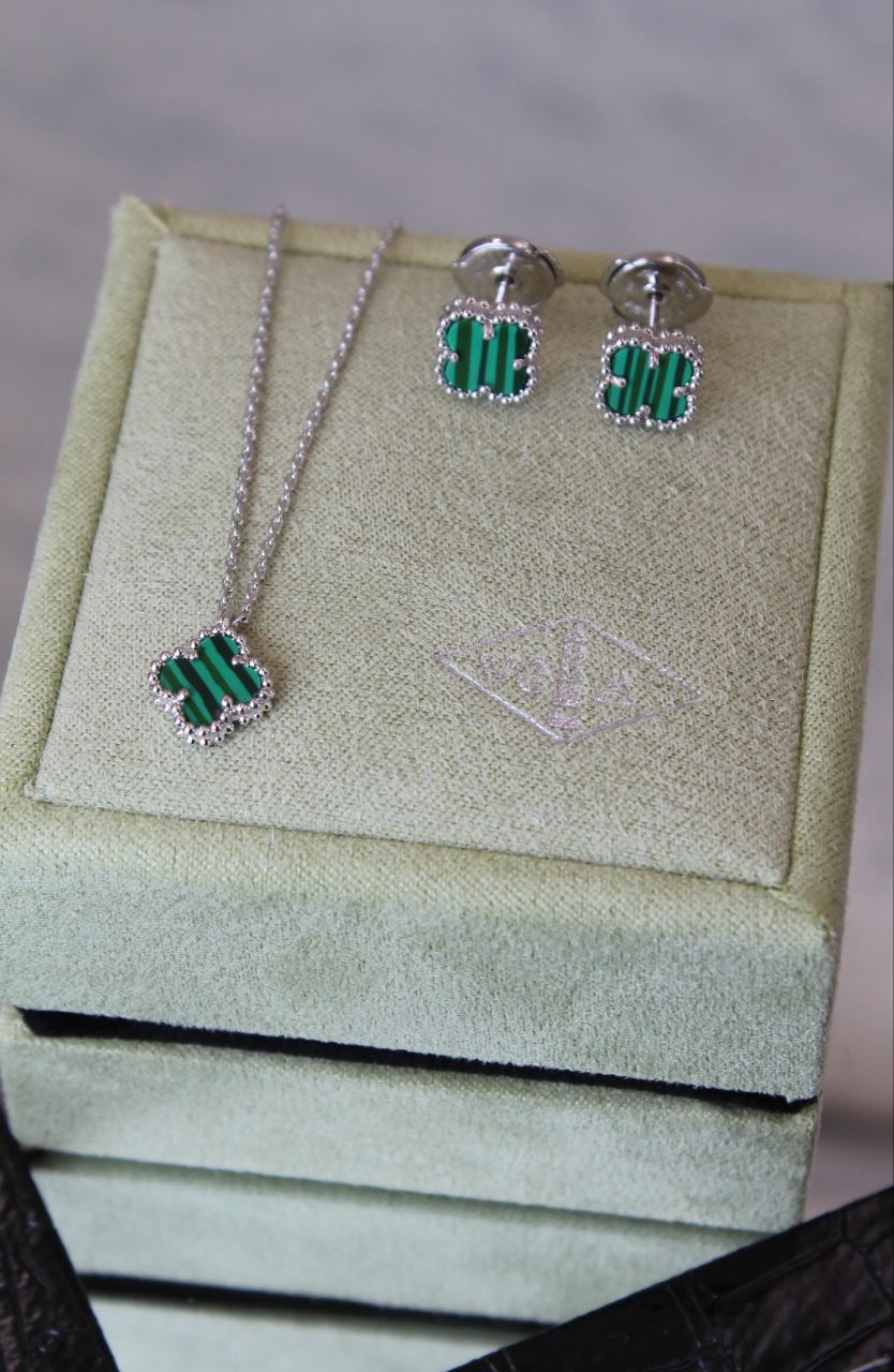 Van Cleef & Arpels Alhambra Necklace & Earrings