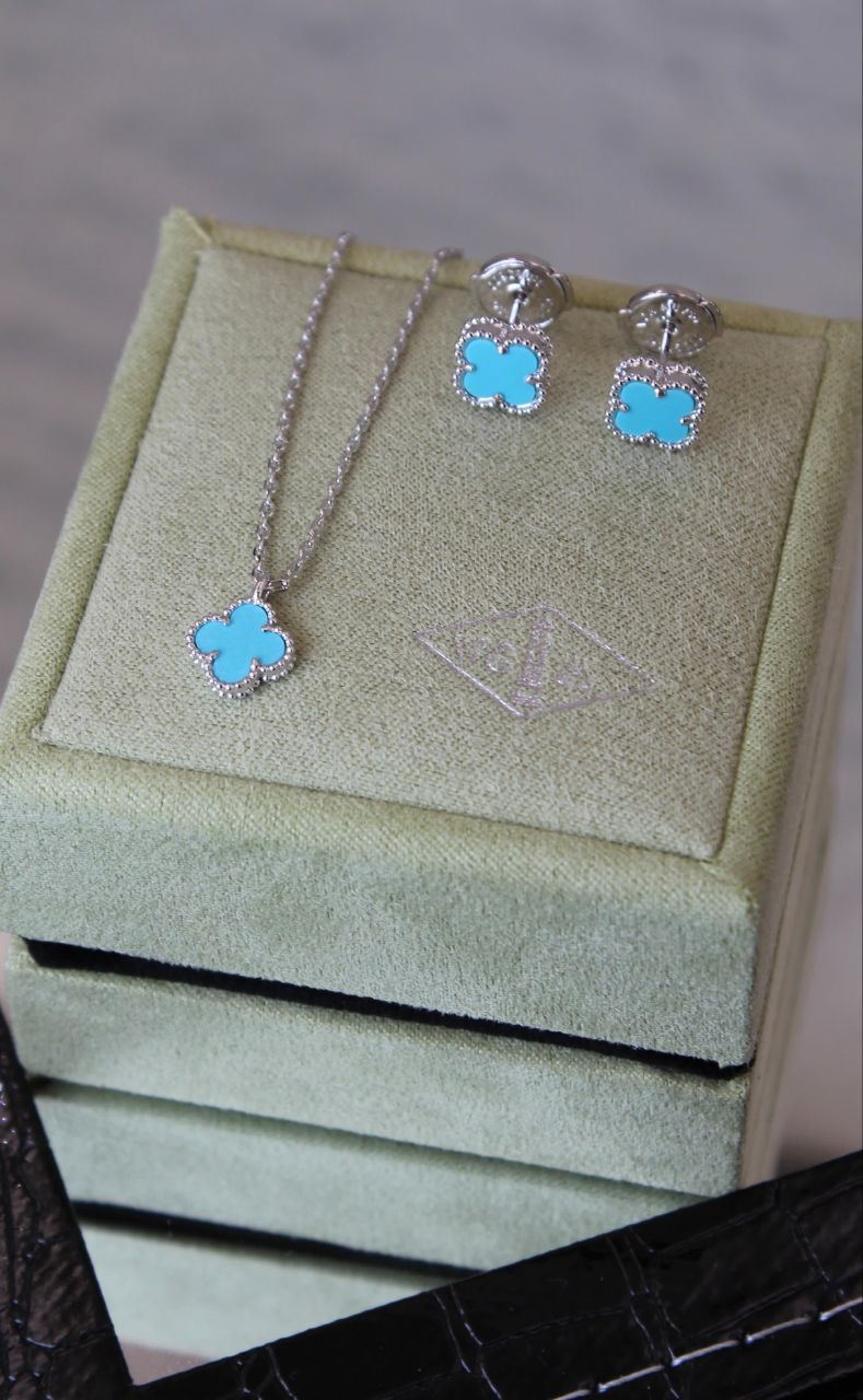 Van Cleef & Arpels Alhambra Necklace & Earrings