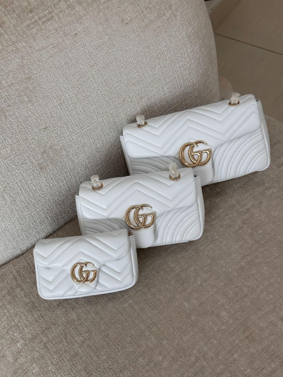 Gucci GG Marmont Matelassé Shoulder Bag – Full Size Range