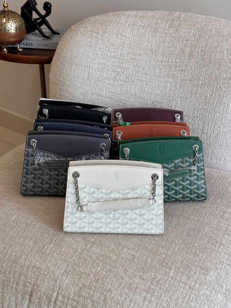 Goyard Rouette Structuré Mini Chain Bag