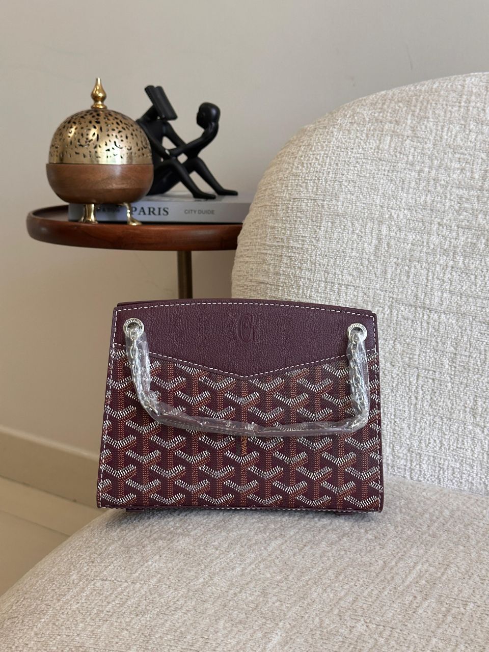 Goyard Rouette Structuré Mini Chain Bag