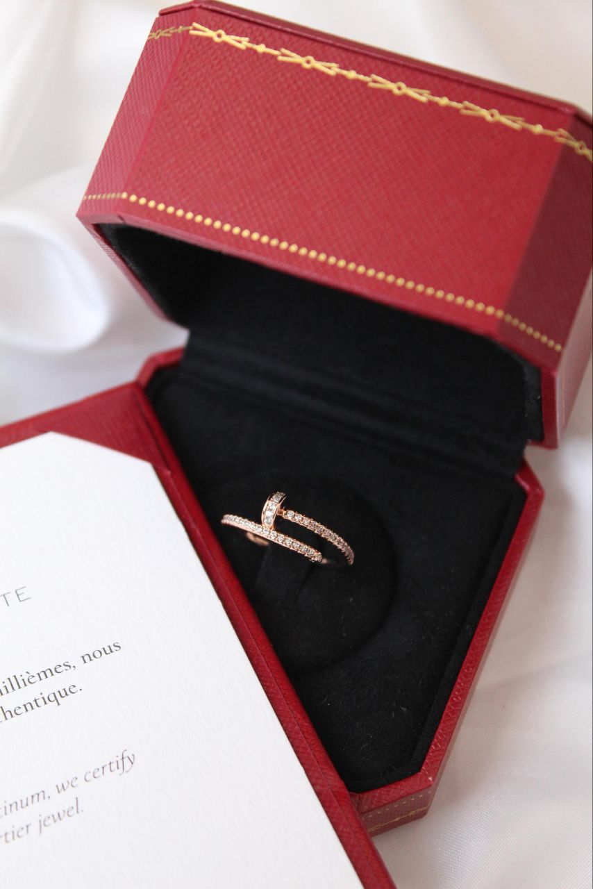 Cartier Love Diamond Band Ring