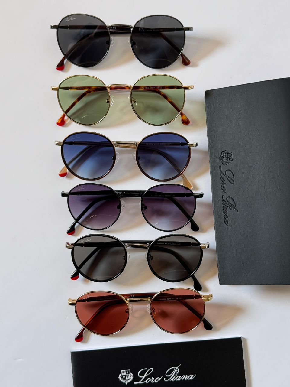 Loro Piana Round Metal Sunglasses – Timeless Unisex Design