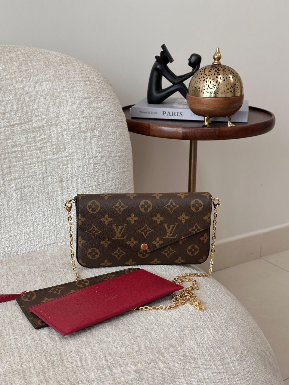 Louis Vuitton Pochette Félicie Chain Wallet