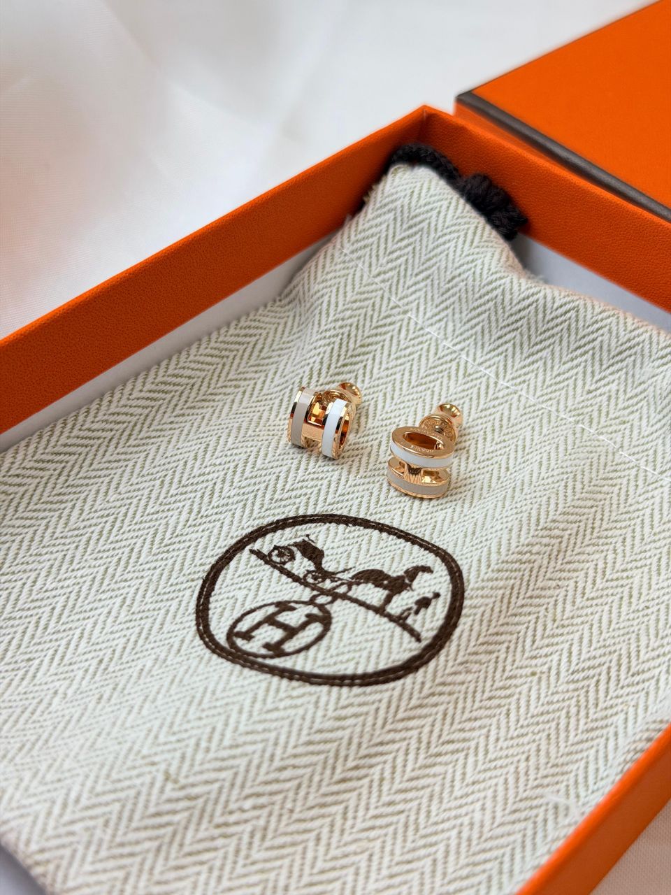 Hermès Mini Pop H Jewelry Set – Pendant Necklace & Earrings