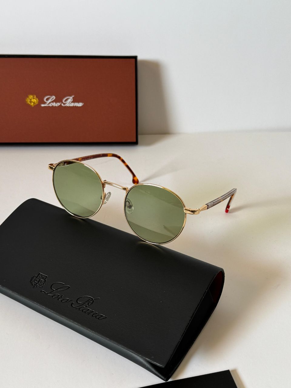 Loro Piana Round Metal Sunglasses – Timeless Unisex Design