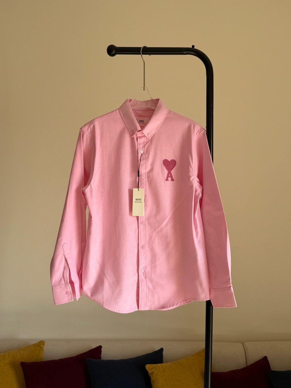 AMI Paris Ami de Cœur Women’s Classic Cotton Shirt