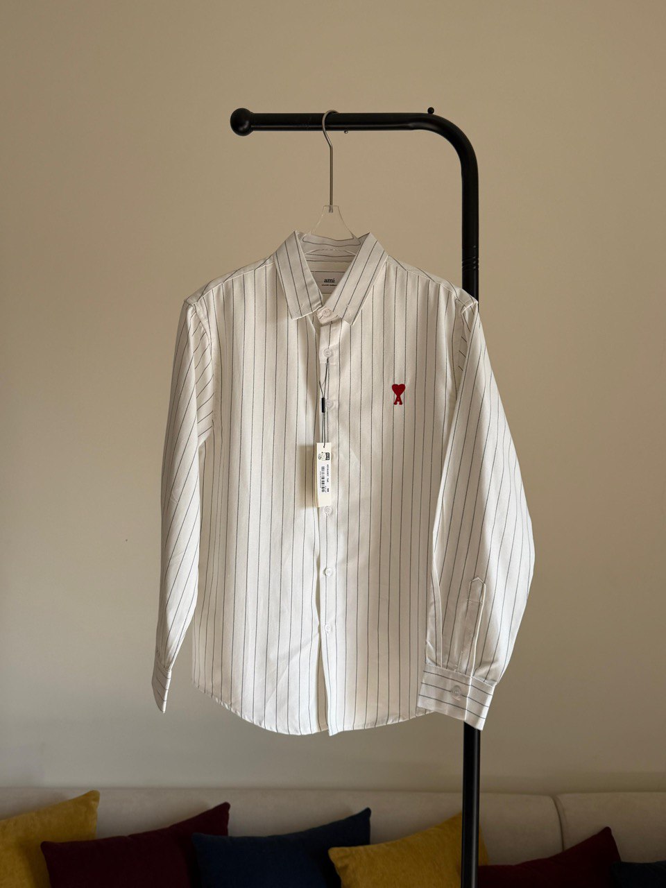 AMI Paris Ami de Cœur Women’s Classic Cotton Shirt