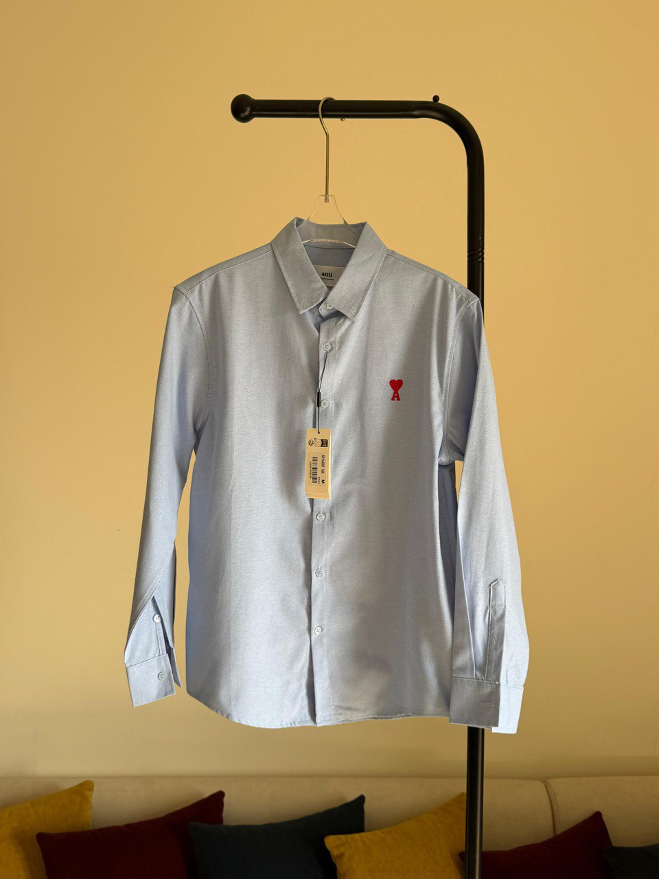 AMI Paris Ami de Cœur Women’s Classic Cotton Shirt