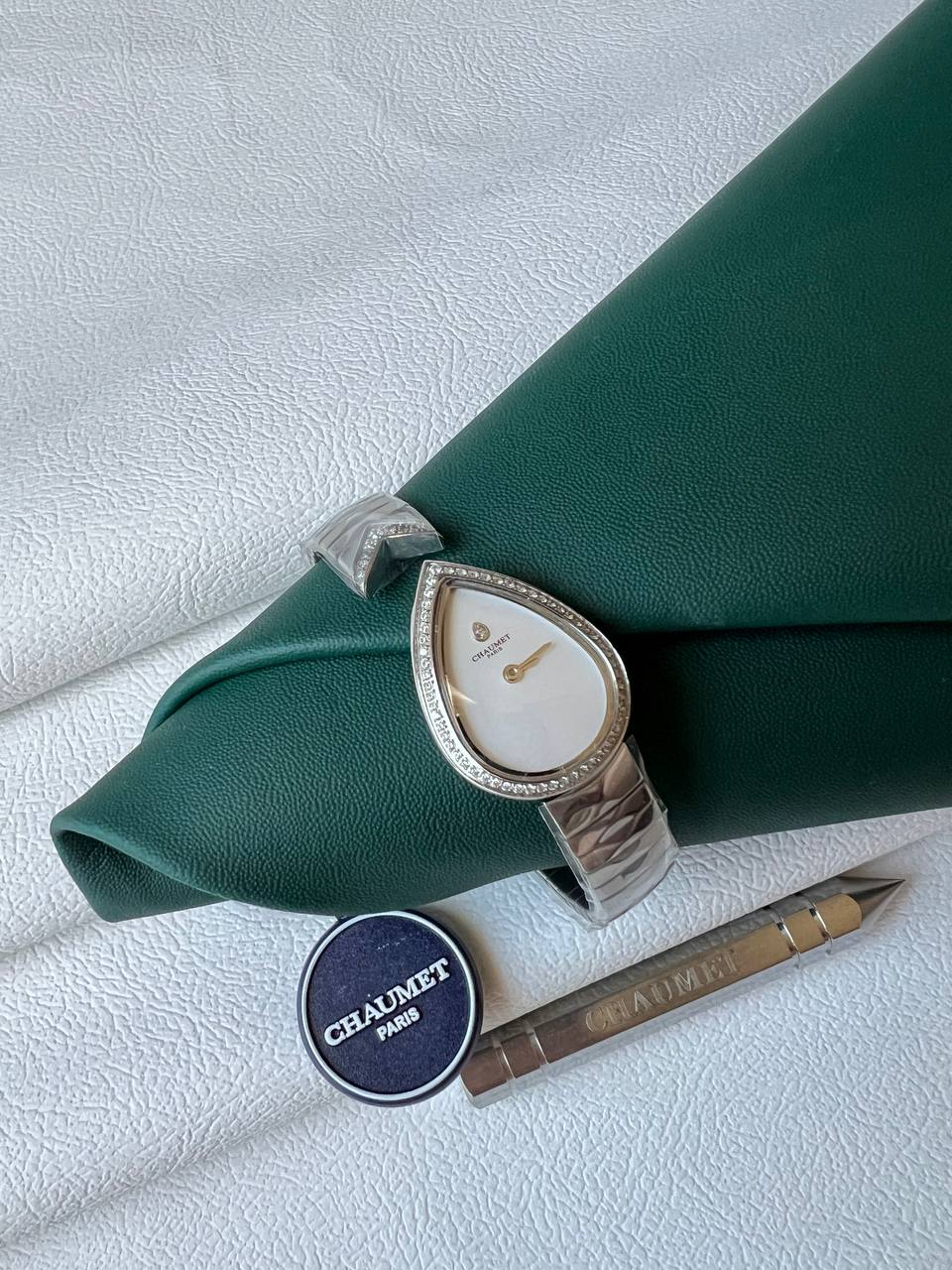 Chaumet Joséphine Aigrette Diamond Steel Bracelet Watch