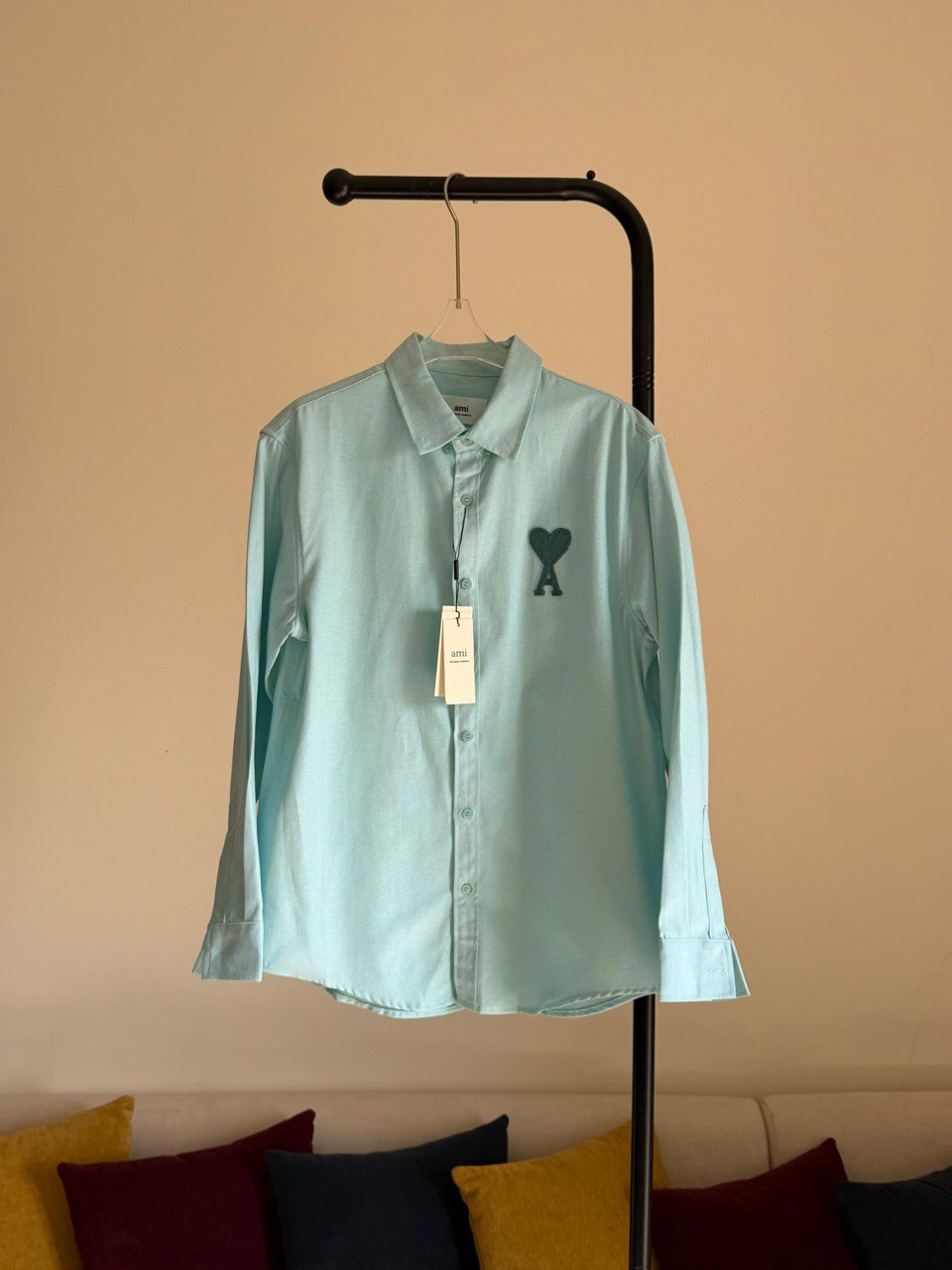 AMI Paris Ami de Cœur Women’s Classic Cotton Shirt