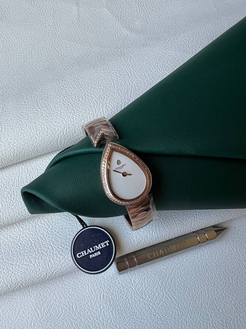 Chaumet Joséphine Aigrette Diamond Steel Bracelet Watch