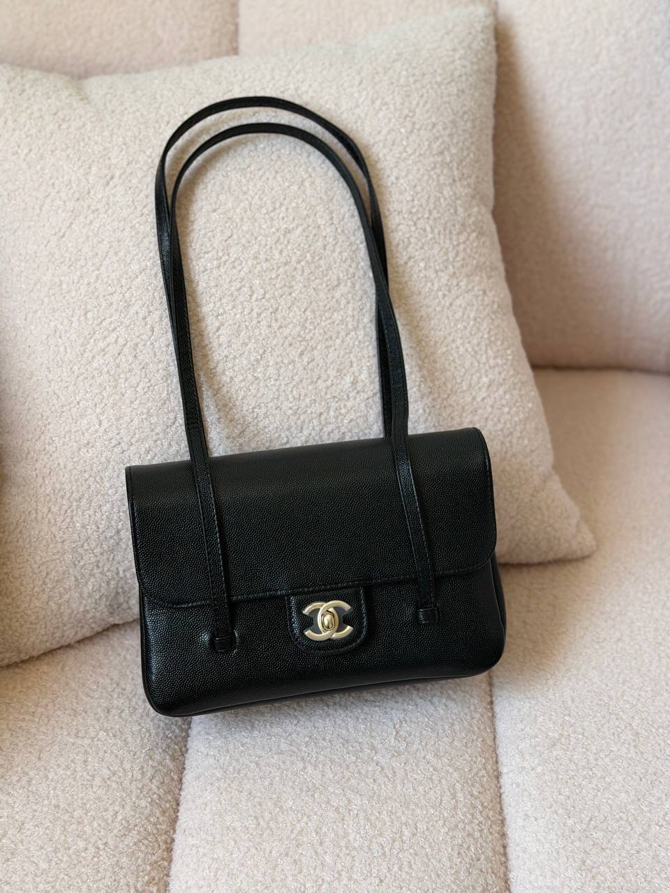 Chanel Small Flap Bag 2026 Pre-Collection Grained Shiny Calfskin