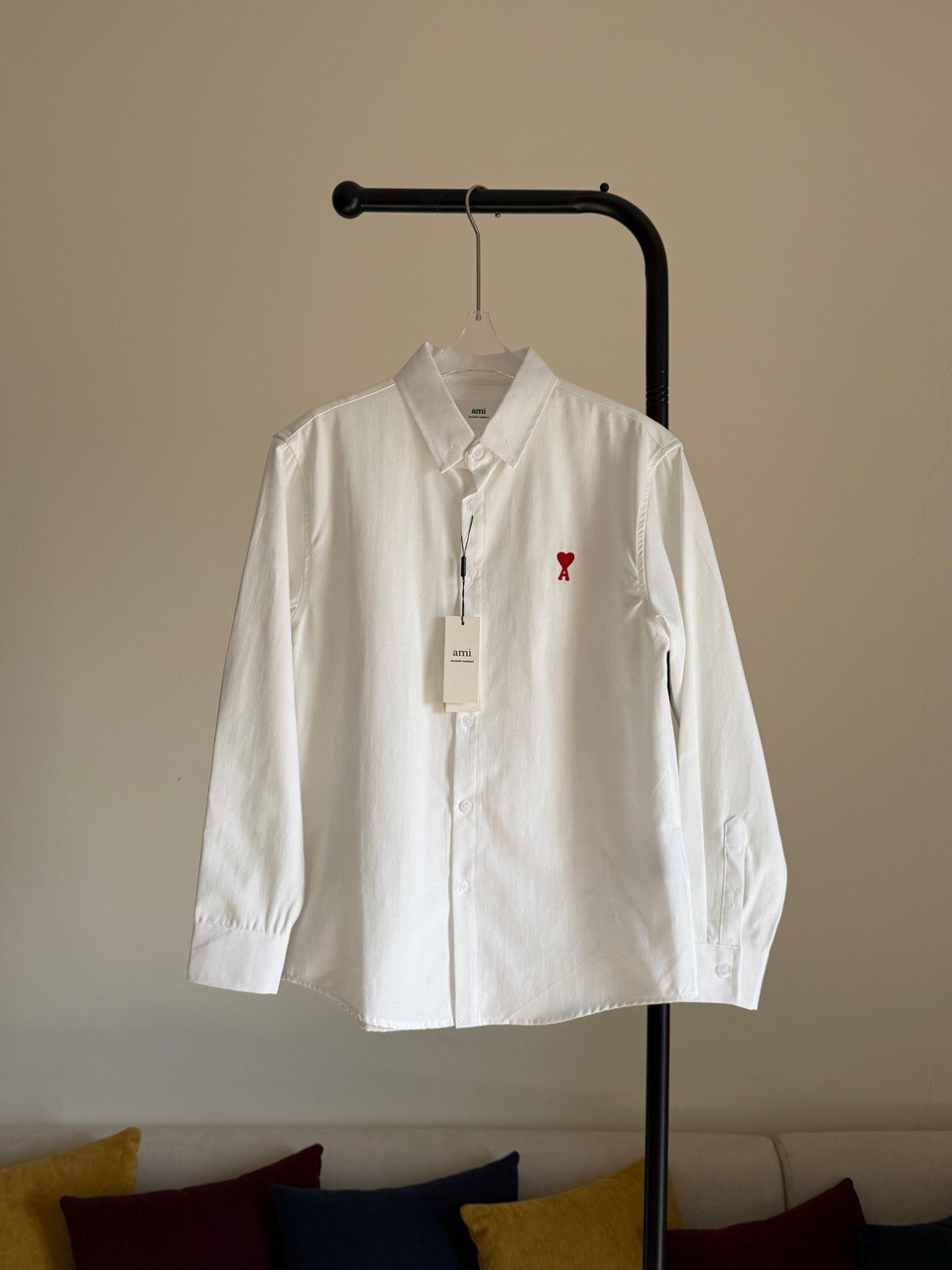 AMI Paris Ami de Cœur Women’s Classic Cotton Shirt