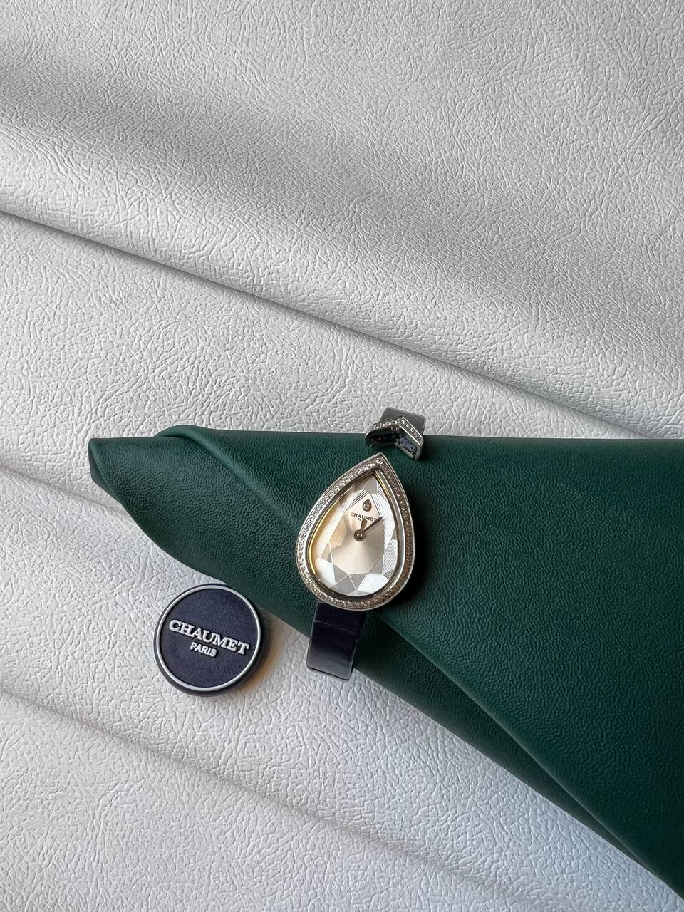 Chaumet Joséphine Aigrette Diamond Leather Strap Watch