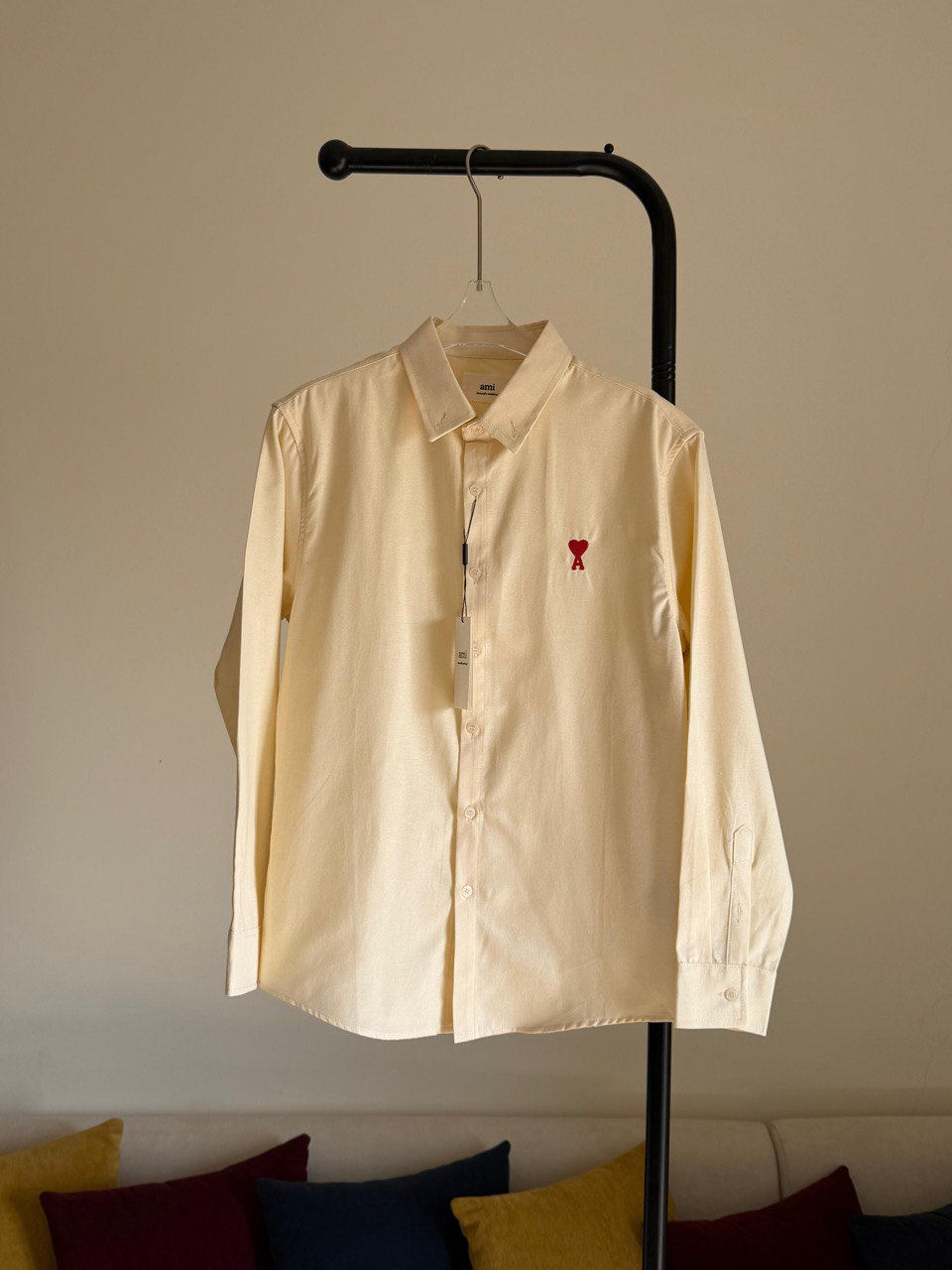 AMI Paris Ami de Cœur Women’s Classic Cotton Shirt