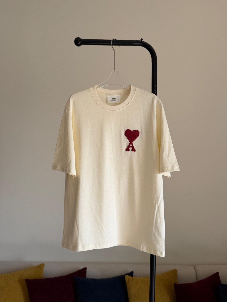 AMI Paris Ami de Cœur Women’s Cotton T-Shirt