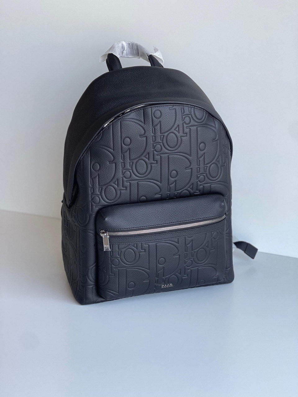 Dior CD Icon Embossed Leather Backpack