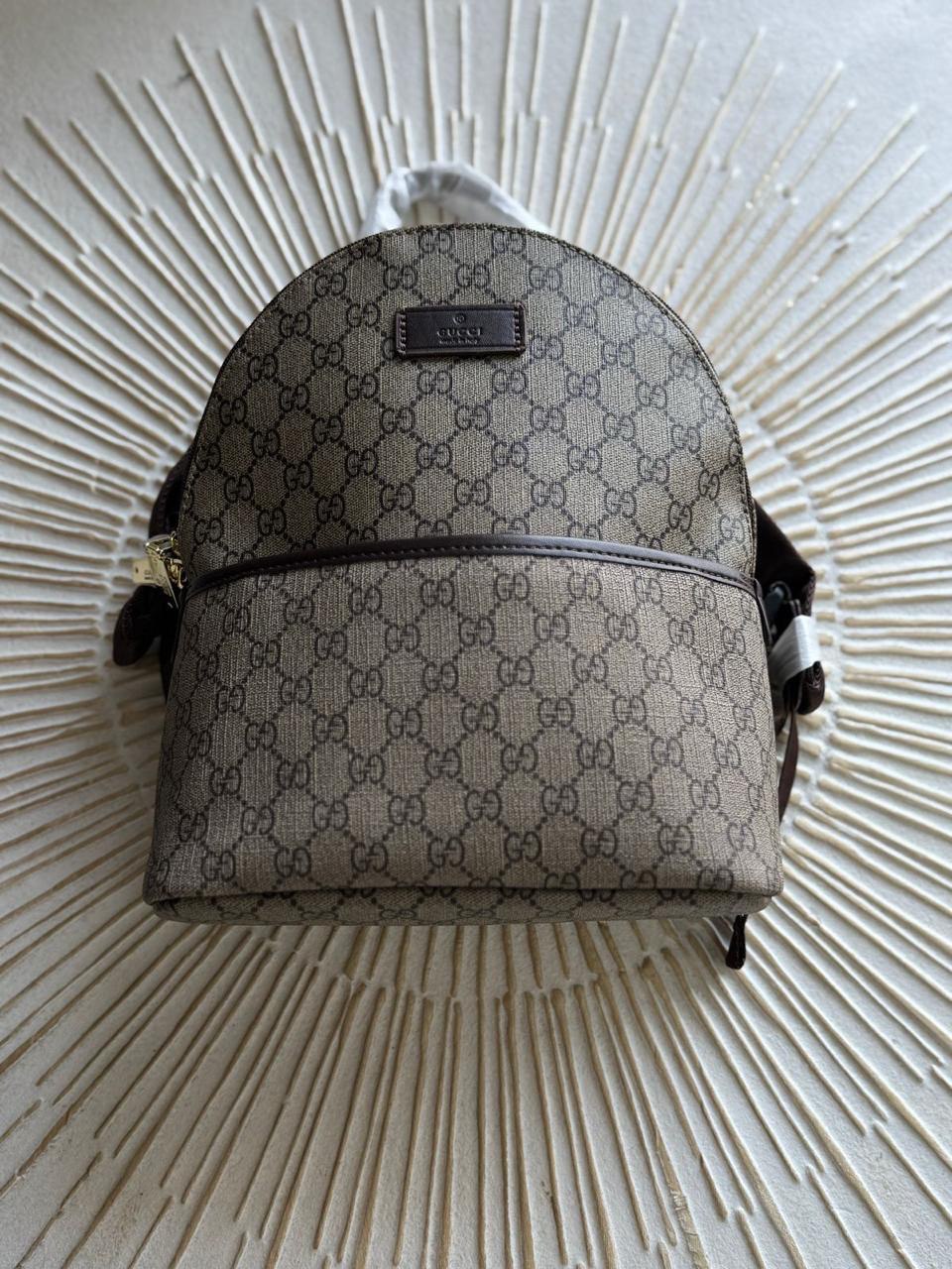 Gucci Kids Mini Backpack GG Supreme Canvas