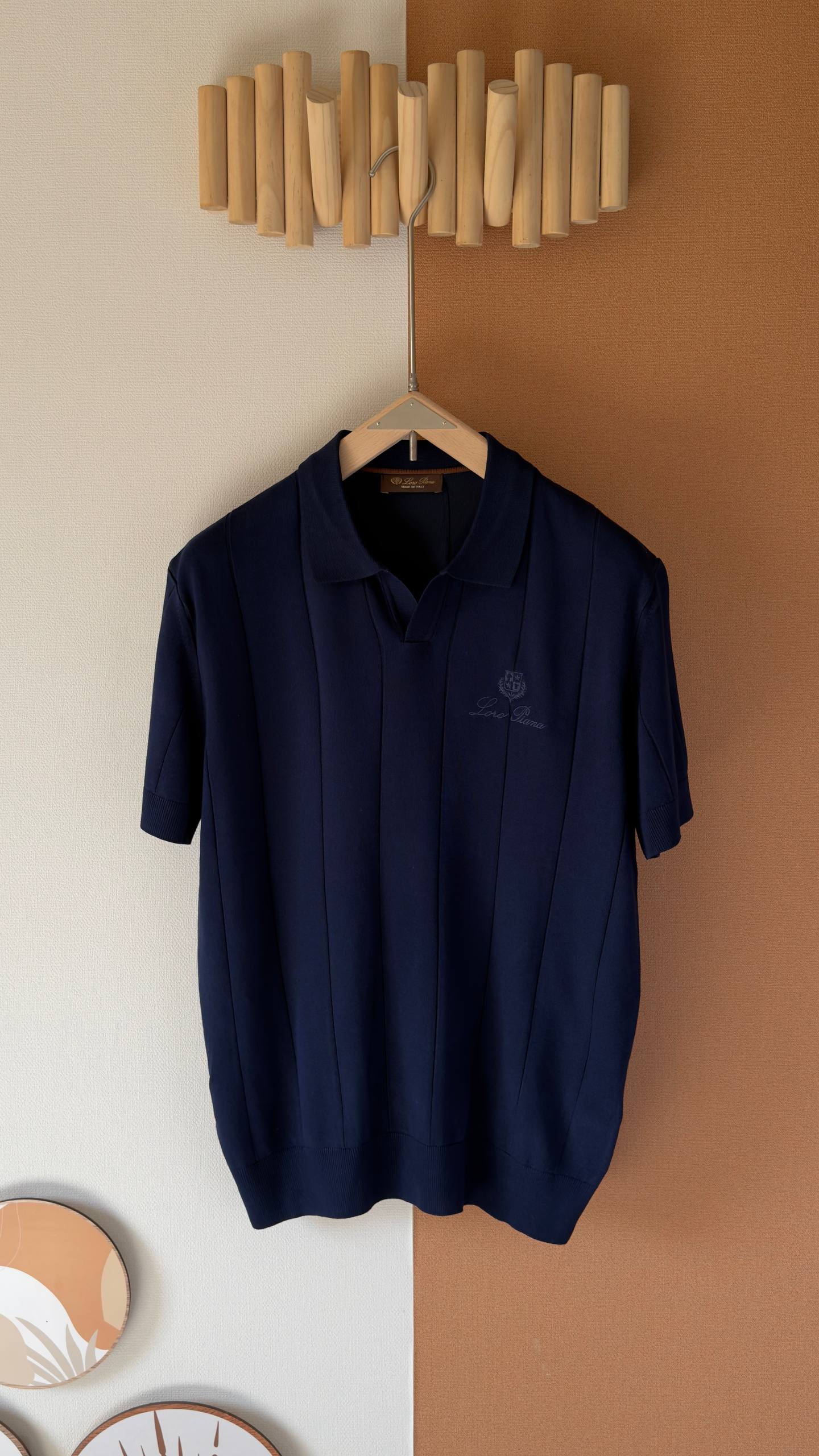 Loro Piana Classic Knit Polo Shirt – Timeless Luxury Fit