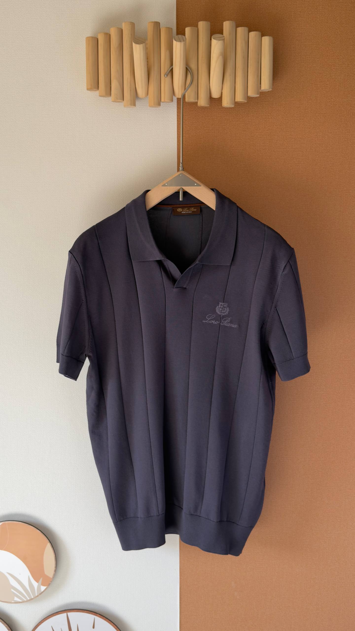 Loro Piana Classic Knit Polo Shirt – Timeless Luxury Fit