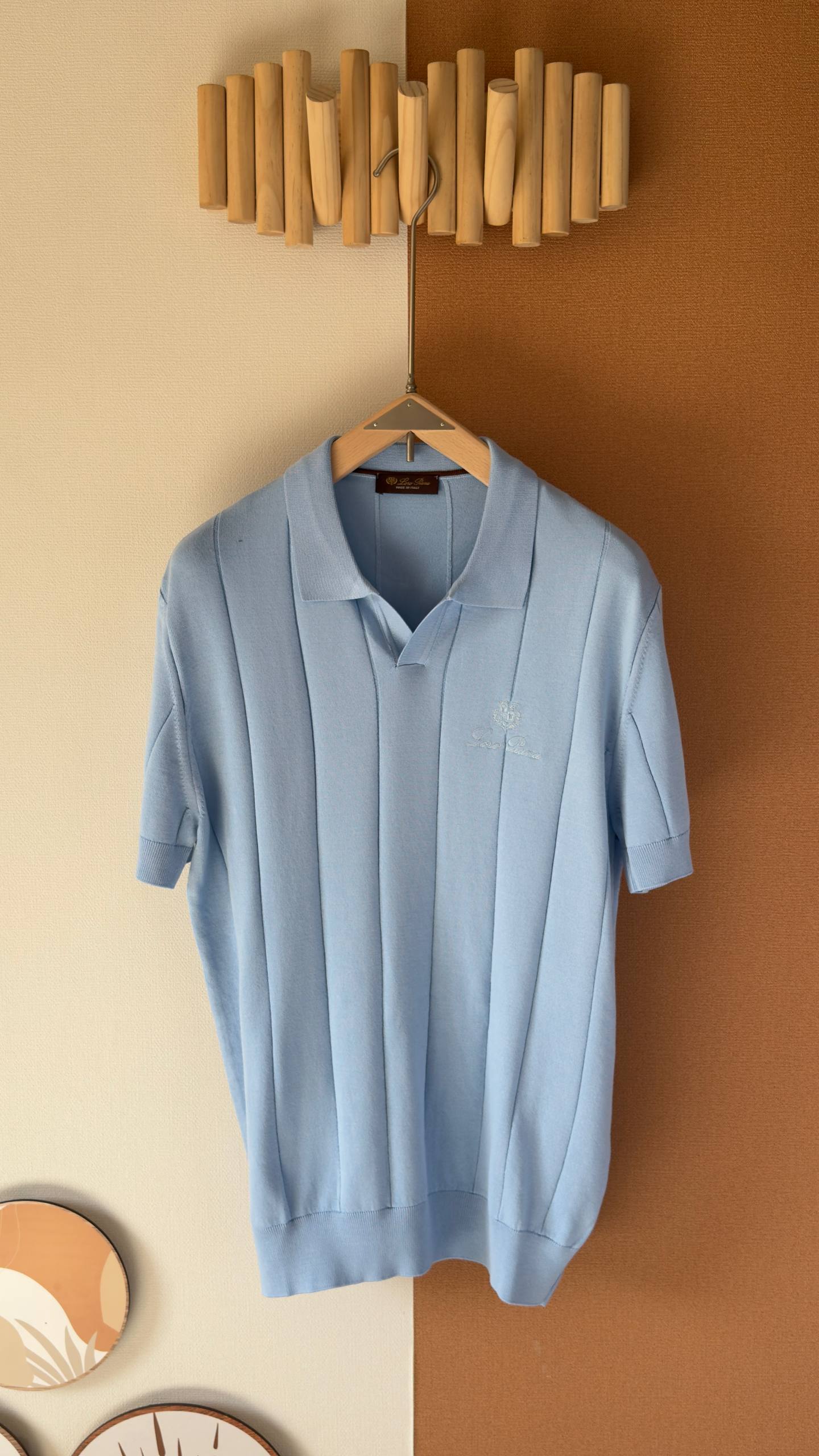 Loro Piana Classic Knit Polo Shirt – Timeless Luxury Fit