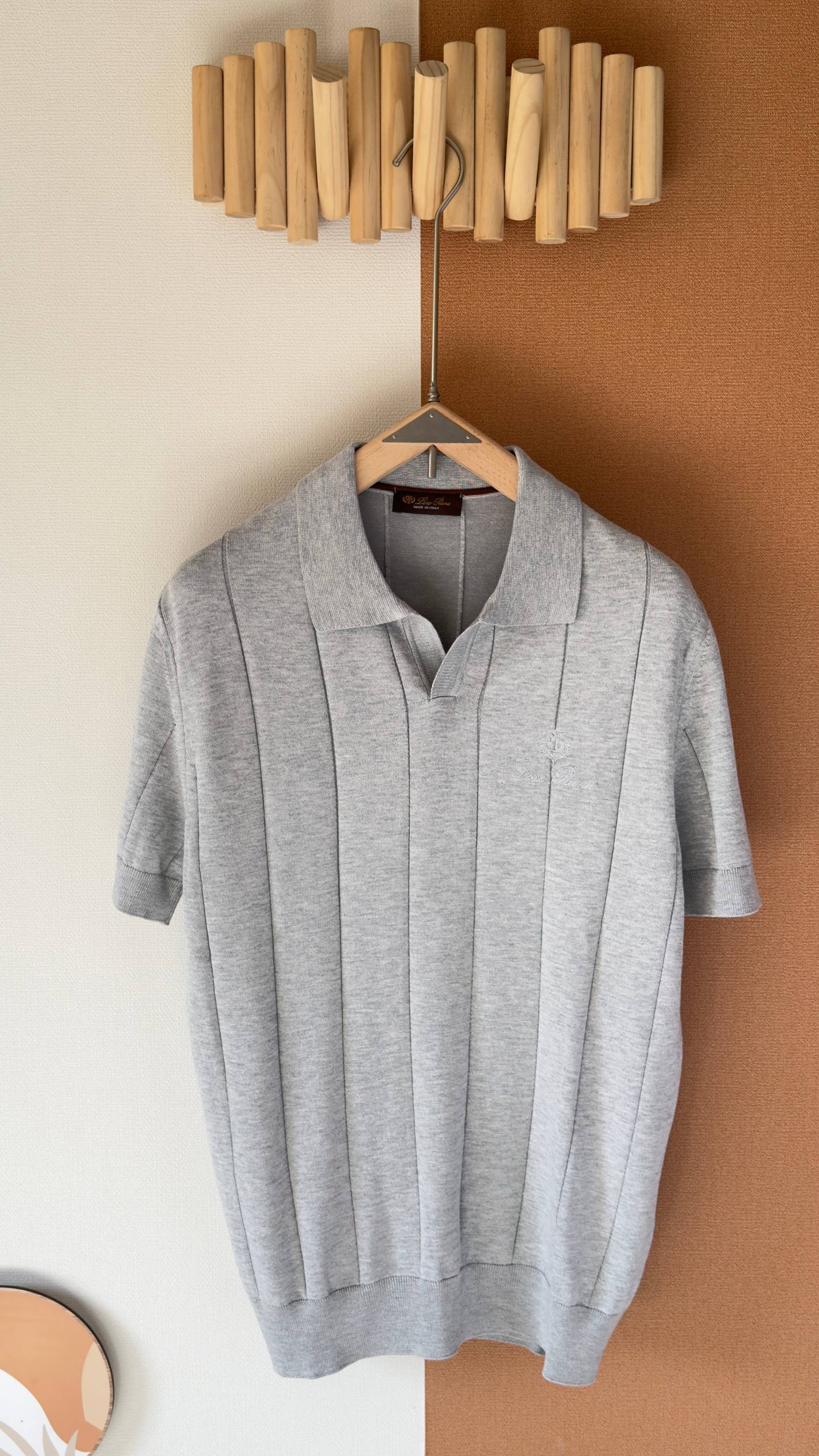 Loro Piana Classic Knit Polo Shirt – Timeless Luxury Fit