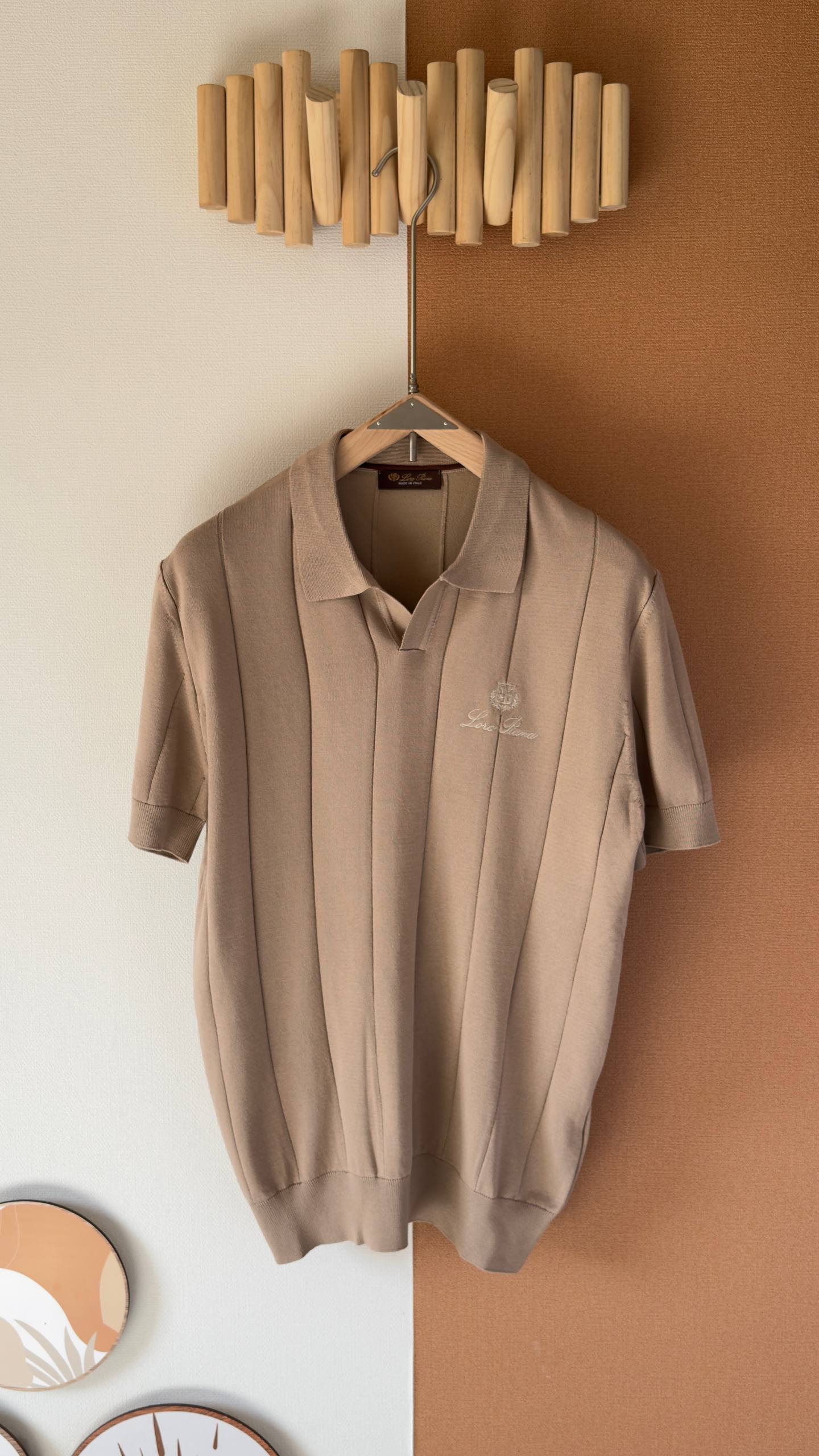 Loro Piana Classic Knit Polo Shirt – Timeless Luxury Fit