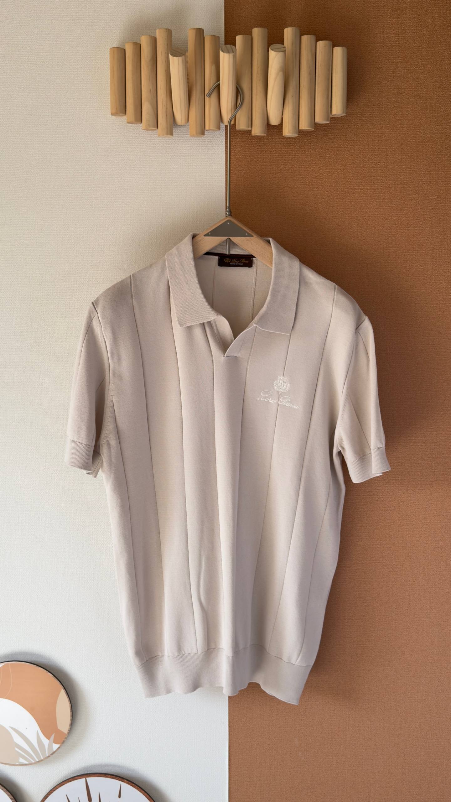 Loro Piana Classic Knit Polo Shirt – Timeless Luxury Fit