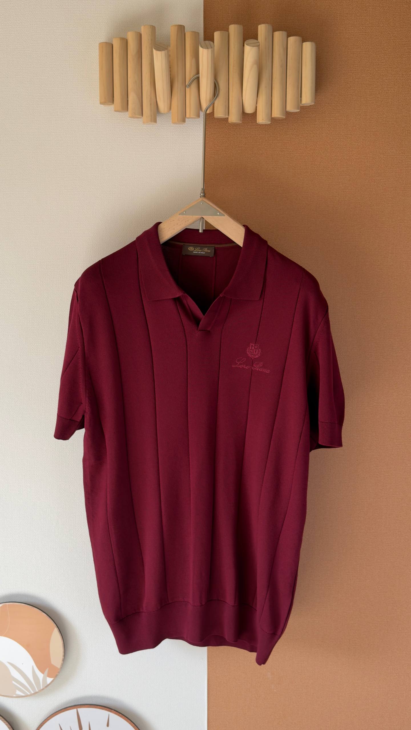 Loro Piana Classic Knit Polo Shirt – Timeless Luxury Fit