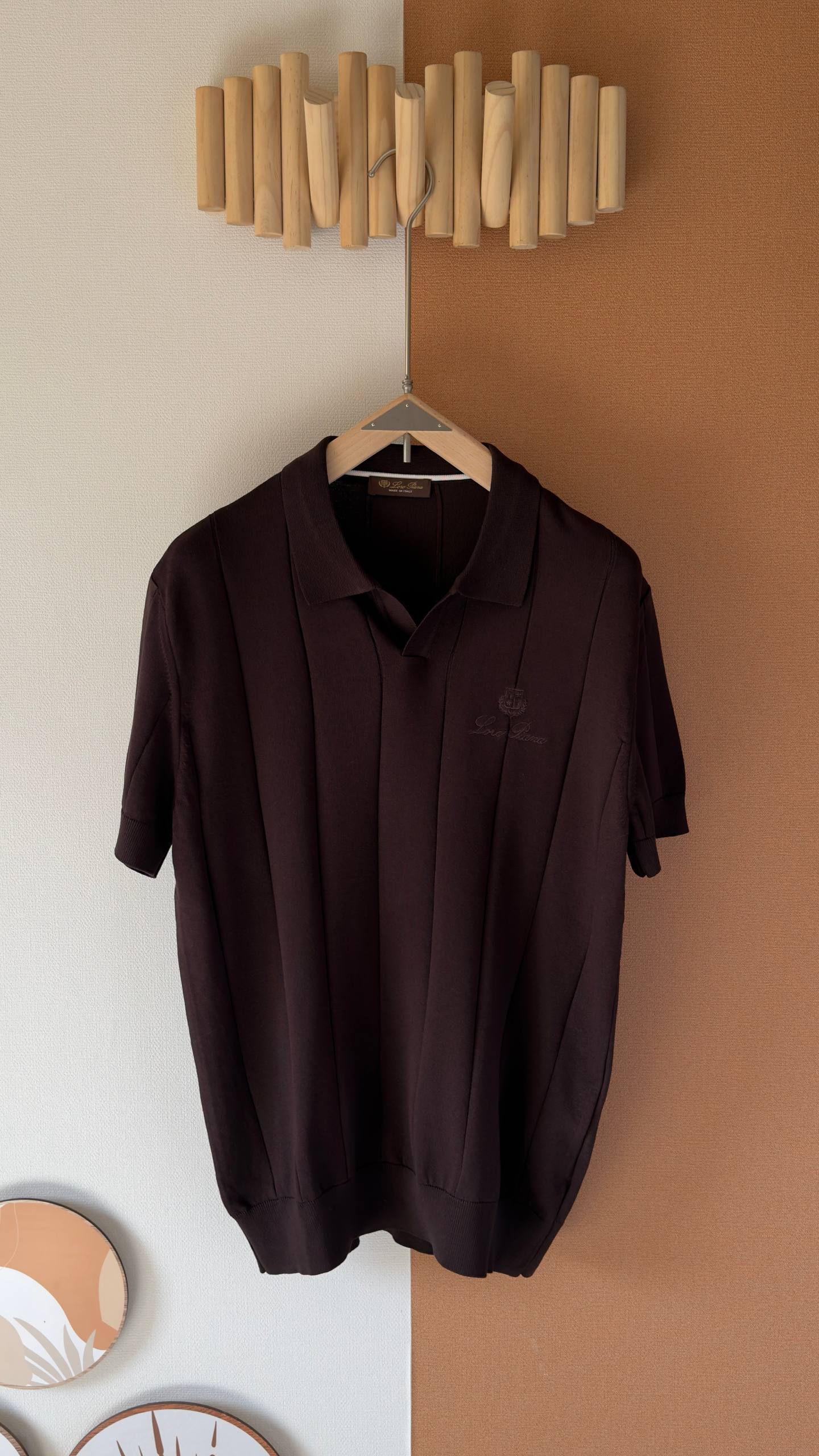 Loro Piana Classic Knit Polo Shirt – Timeless Luxury Fit