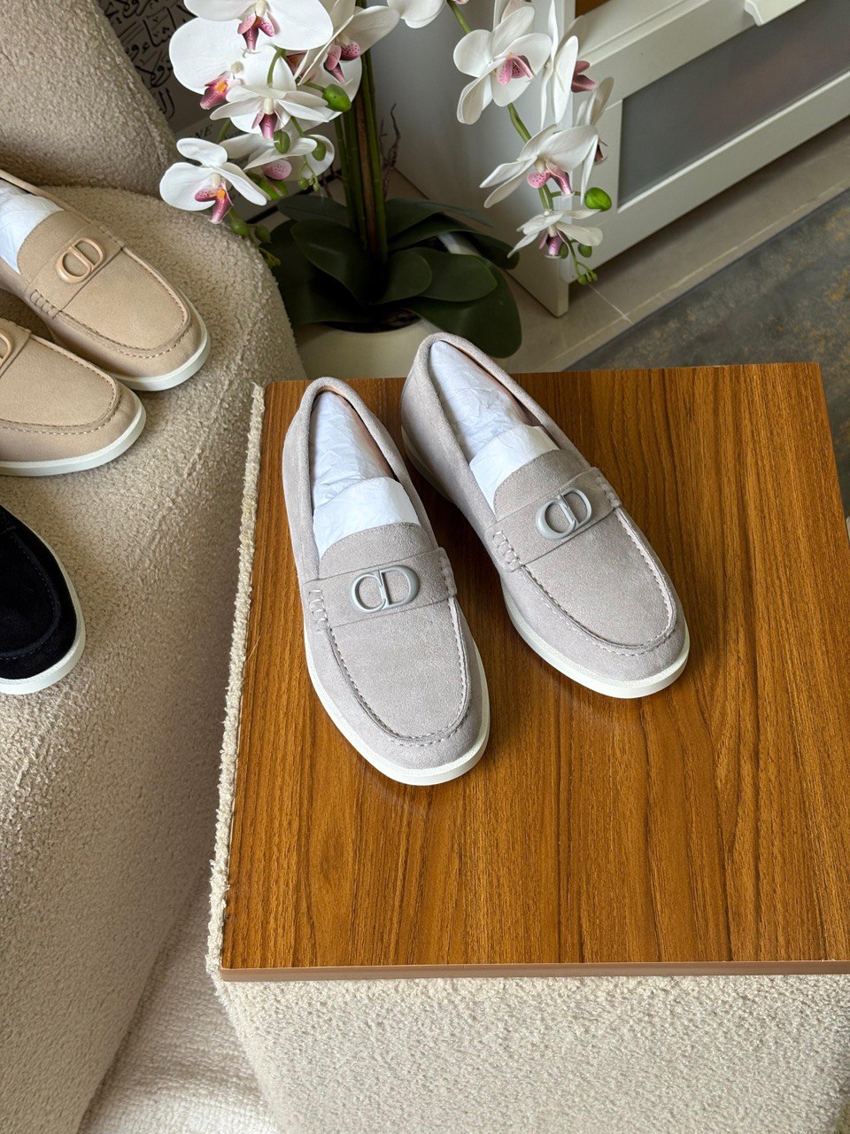Dior CD Icon Suede Loafers – Timeless Luxury Summer Walk Style