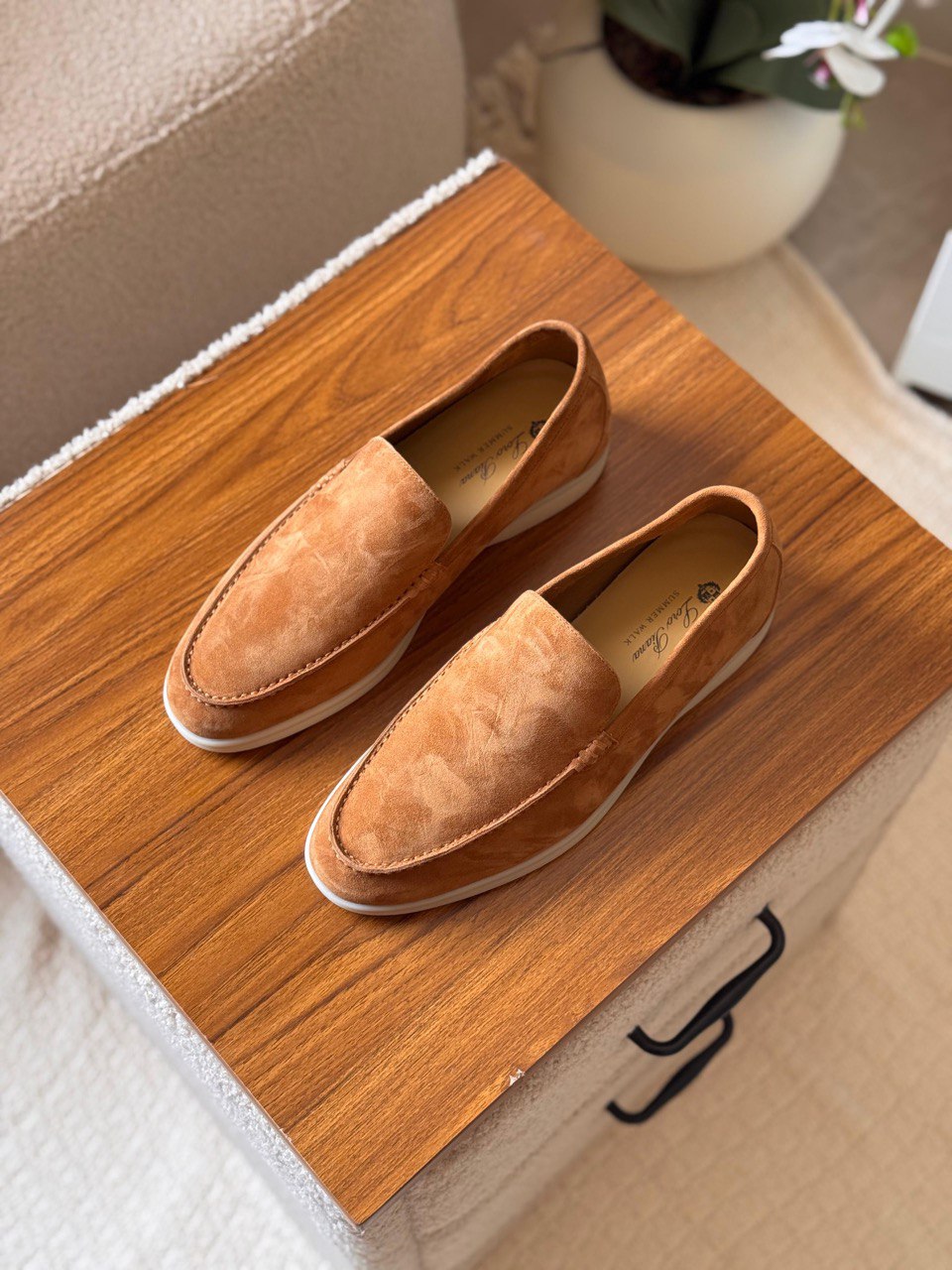 Loro Piana Summer Walk Suede Loafers – Iconic Lightweight Resort Style