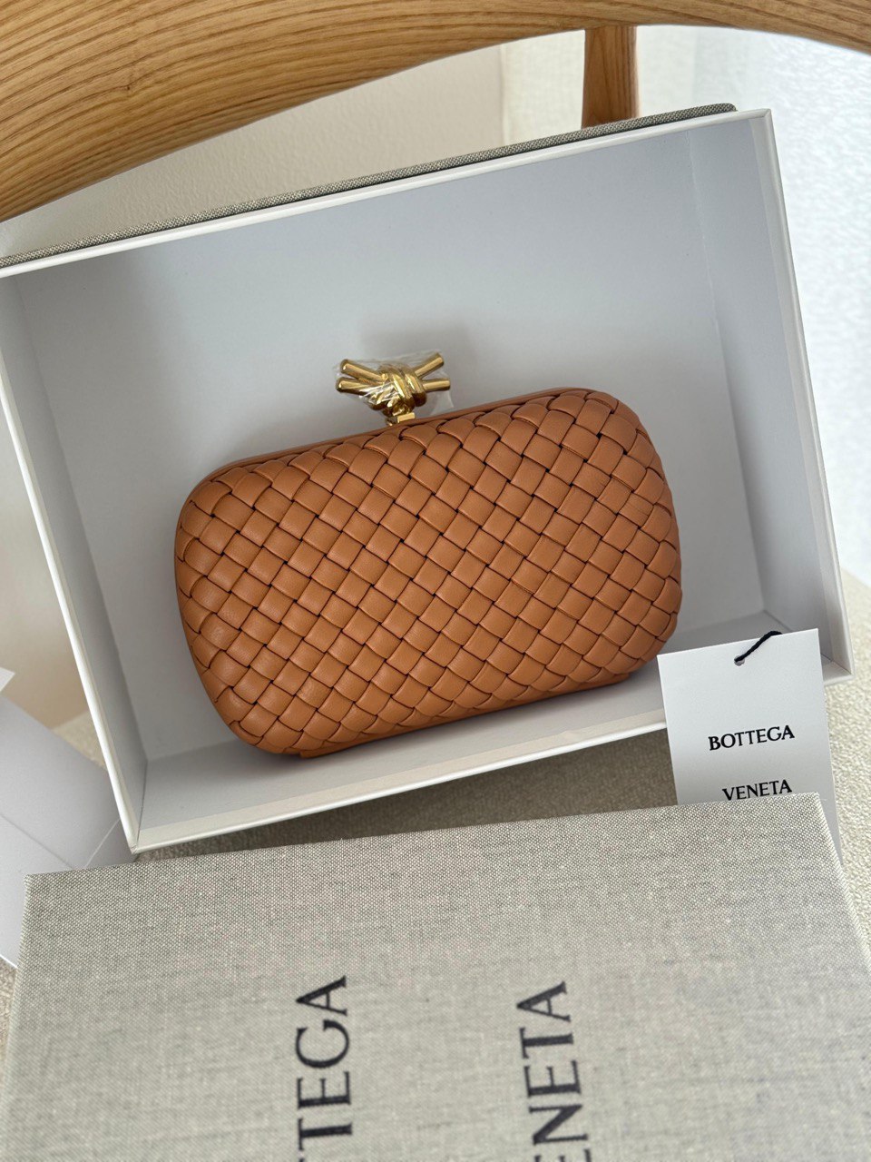 Bottega Veneta Knot Intrecciato Clutch – Full Collection All Materials & Colors