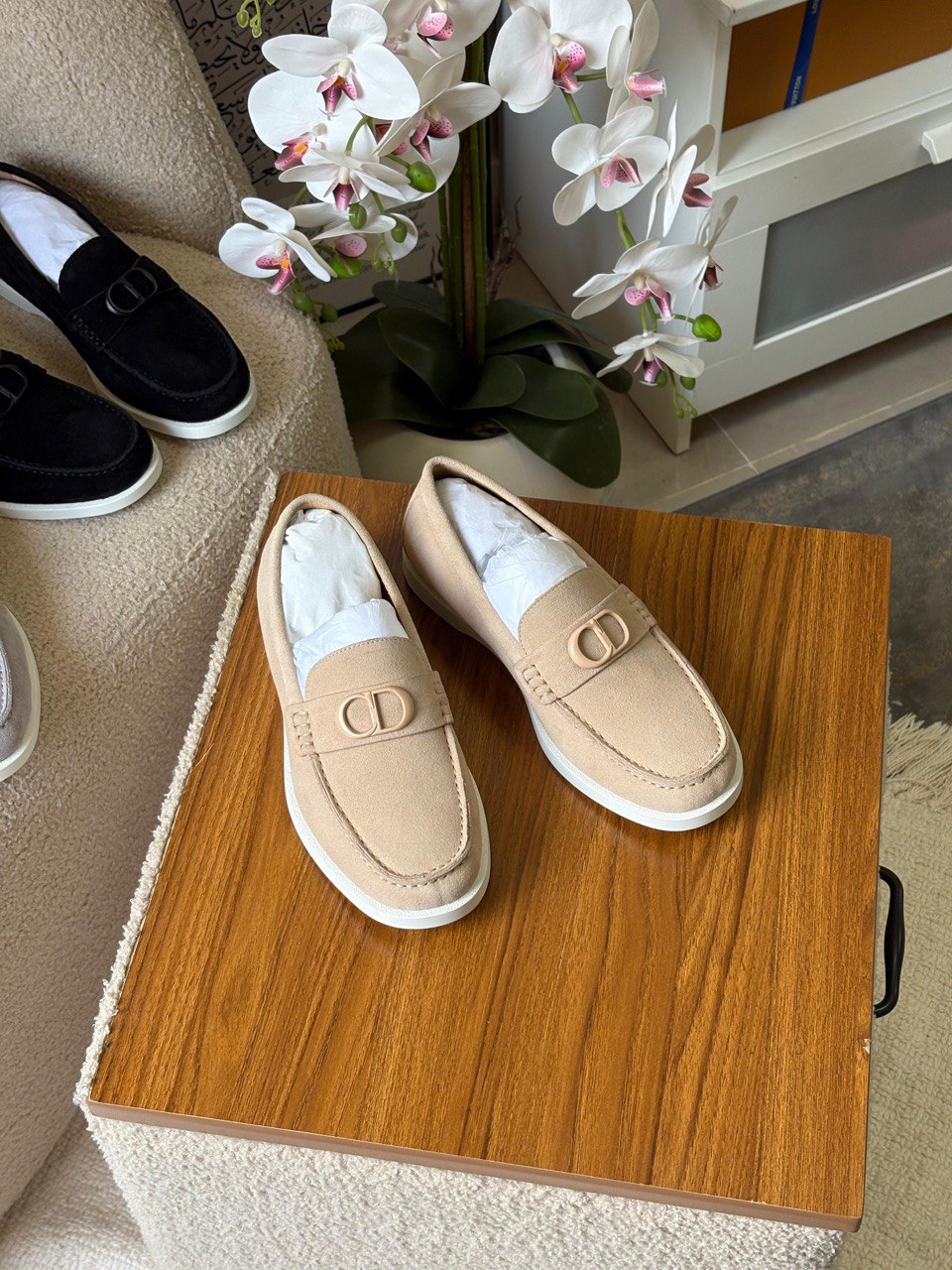Dior CD Icon Suede Loafers – Timeless Luxury Summer Walk Style
