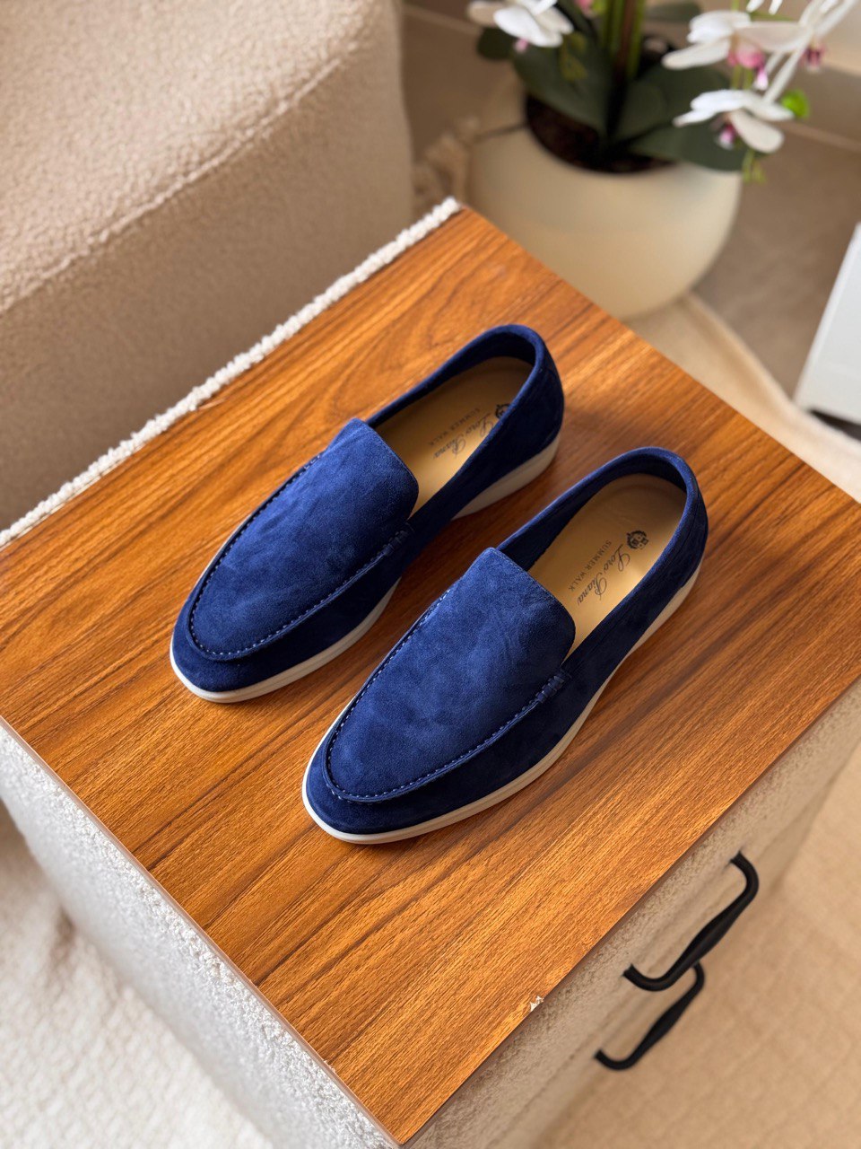 Loro Piana Summer Walk Suede Loafers – Iconic Lightweight Resort Style
