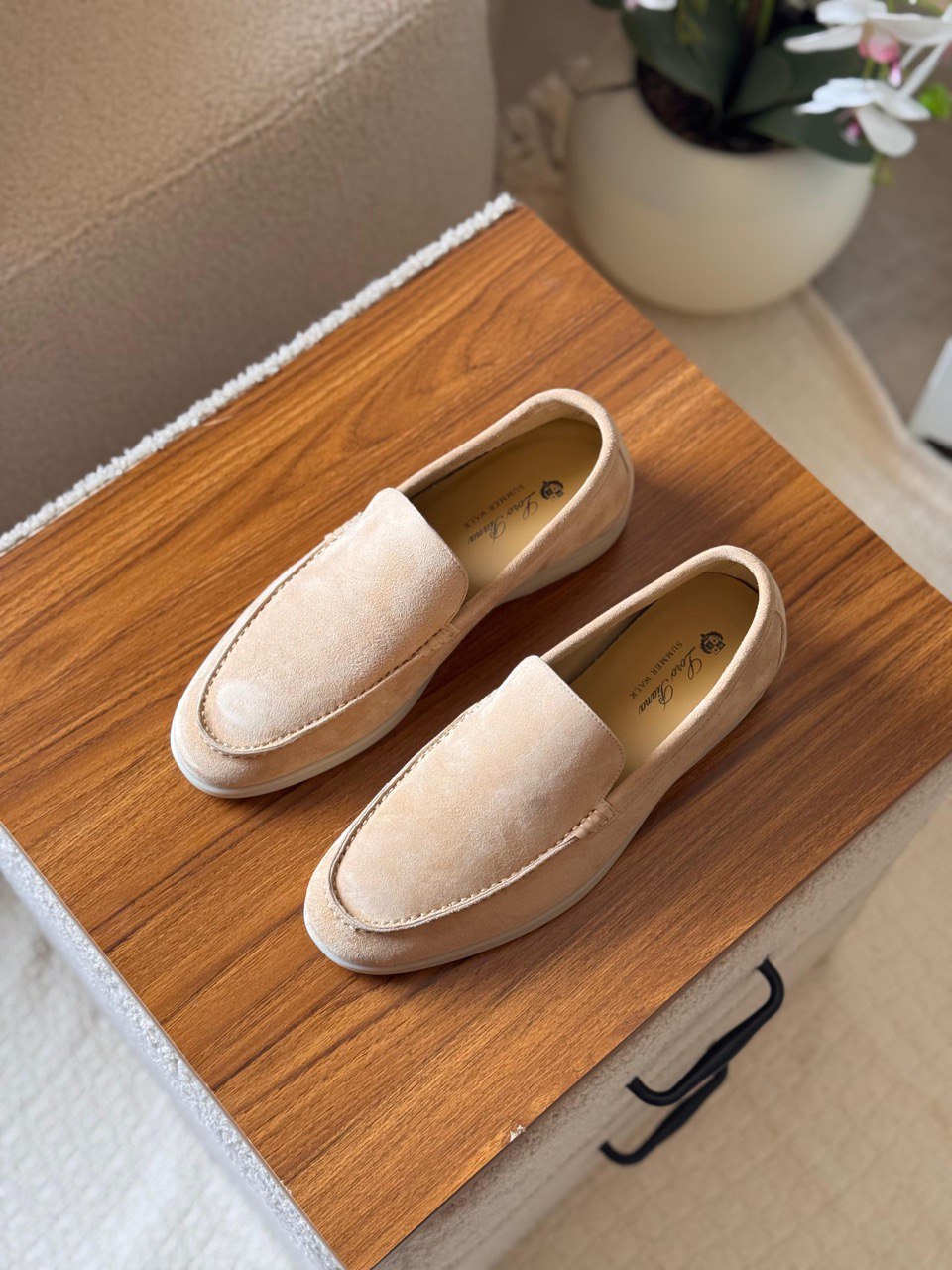 Loro Piana Summer Walk Suede Loafers – Iconic Lightweight Resort Style