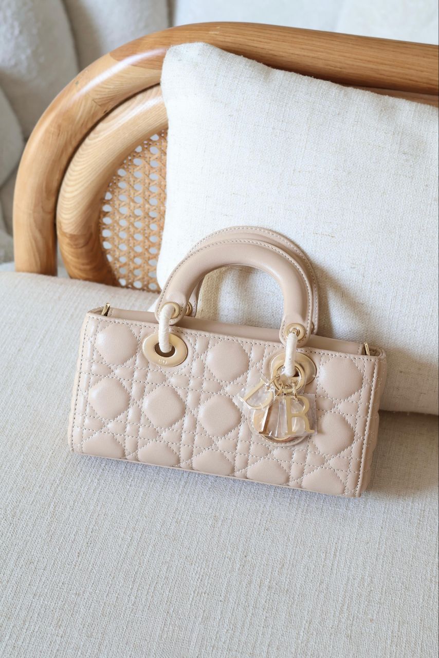 Dior Small Lady D-Joy Bag 22cm Cannage Lambskin